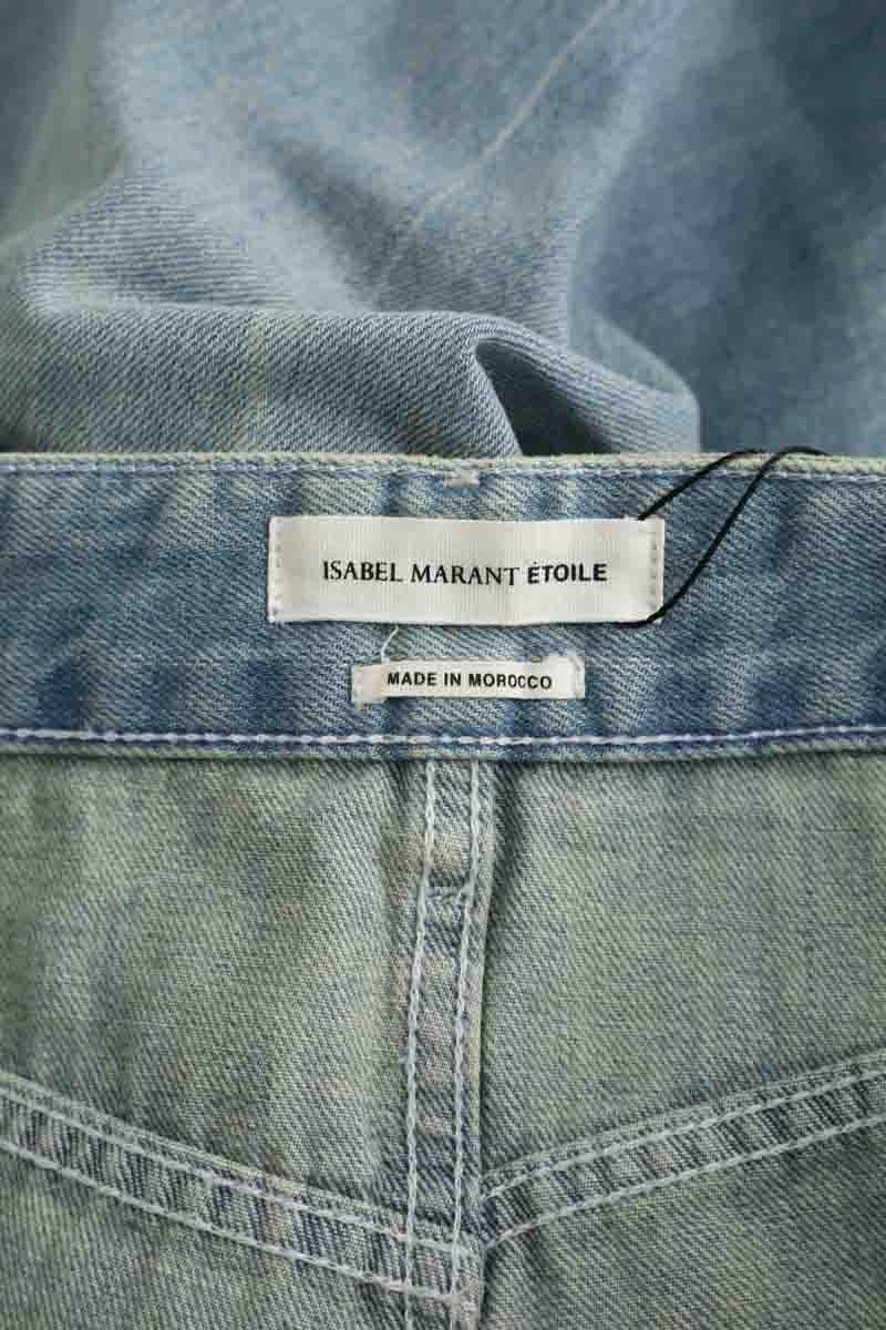 - Straight-leg jeans
- 5 pockets
- Straight cut
- Faded effect ISABEL MARANT ÉTOILE - SECONDE MAIN Blue