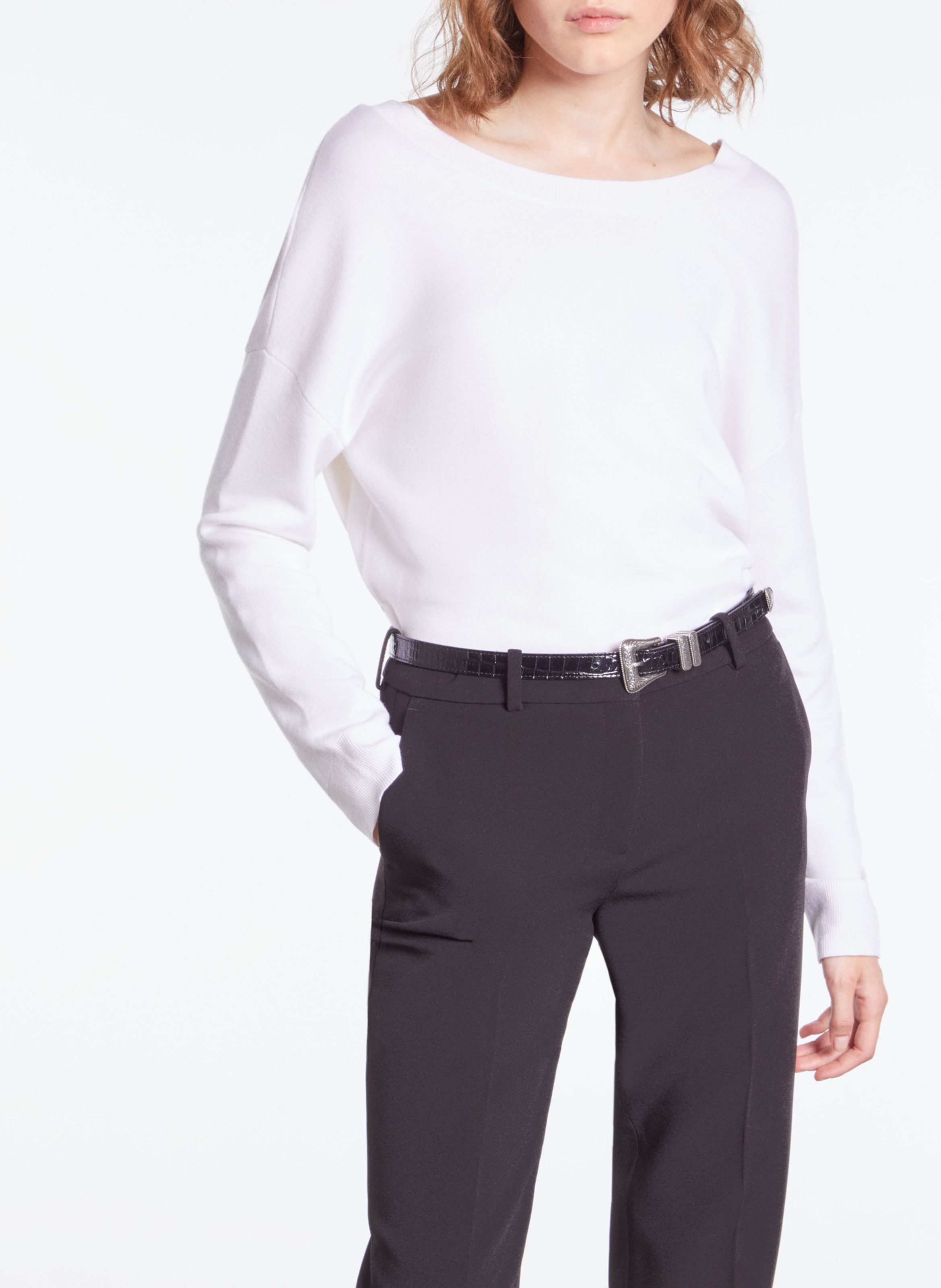 Pull col rond en laine mélangée  THE KOOPLES