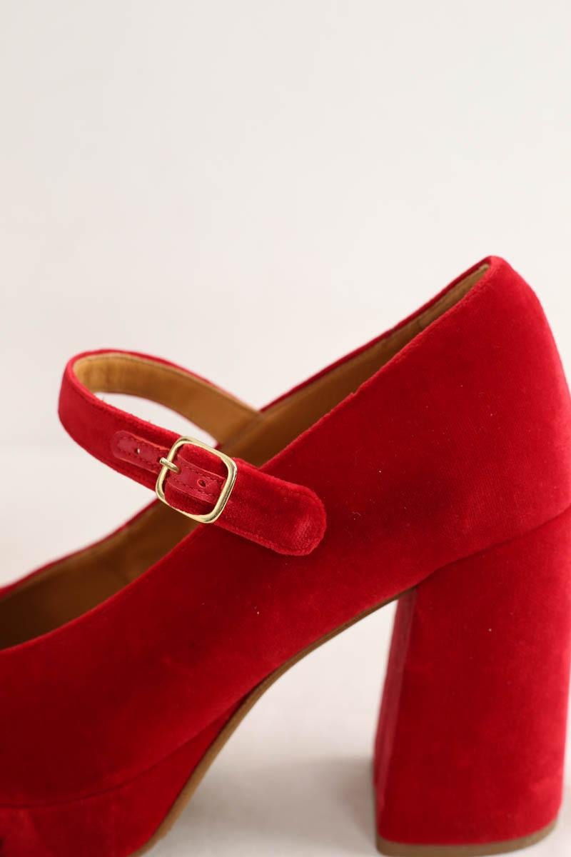 Heels SEZANE - Seconde main Red