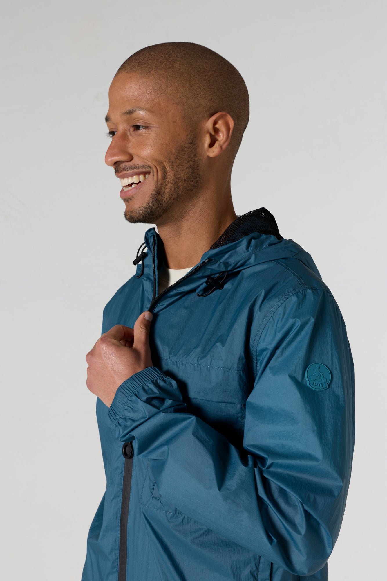 Light packable windbreaker Larry JOTT Blue