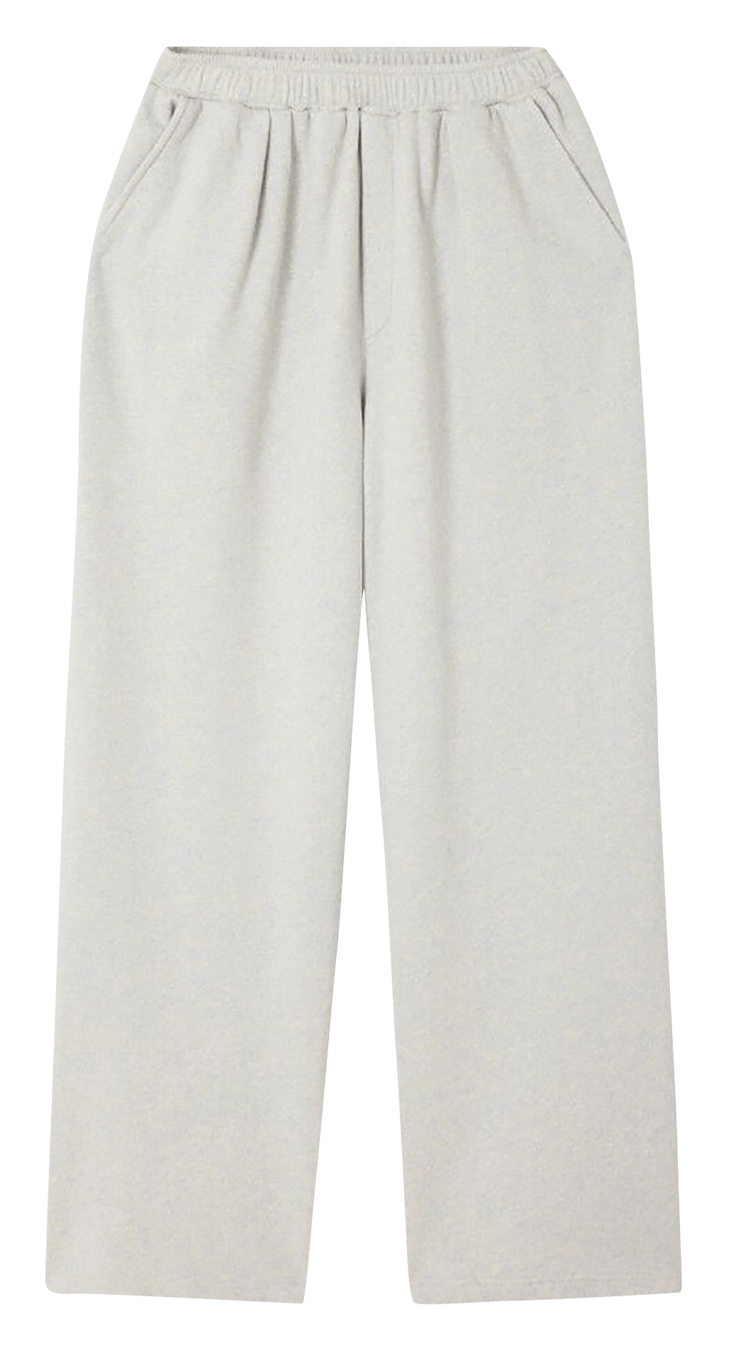 Jogging droit en coton et coton recyclé AMERICAN VINTAGE Bleu