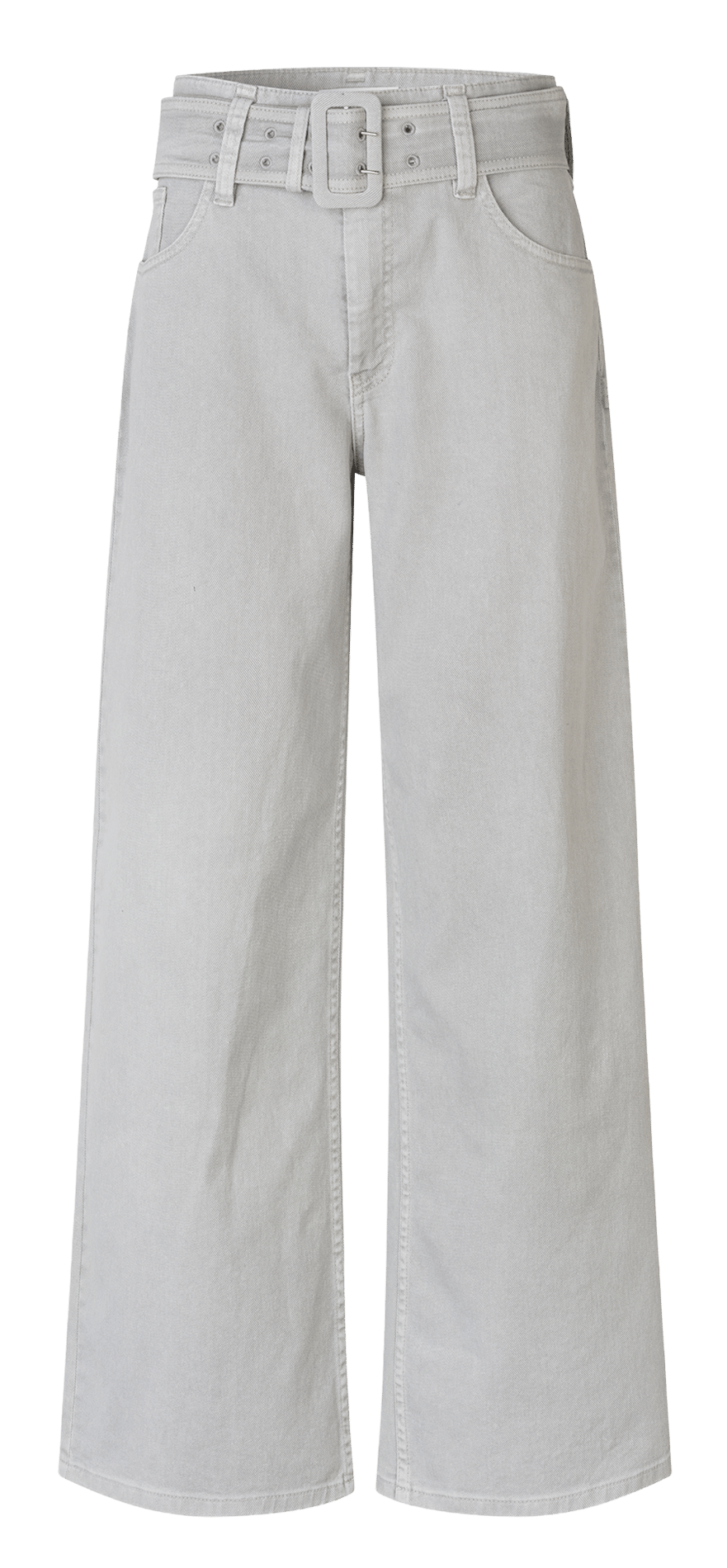 Wide-leg plain belt jeans BAUM UND PFERDGARTEN Grey