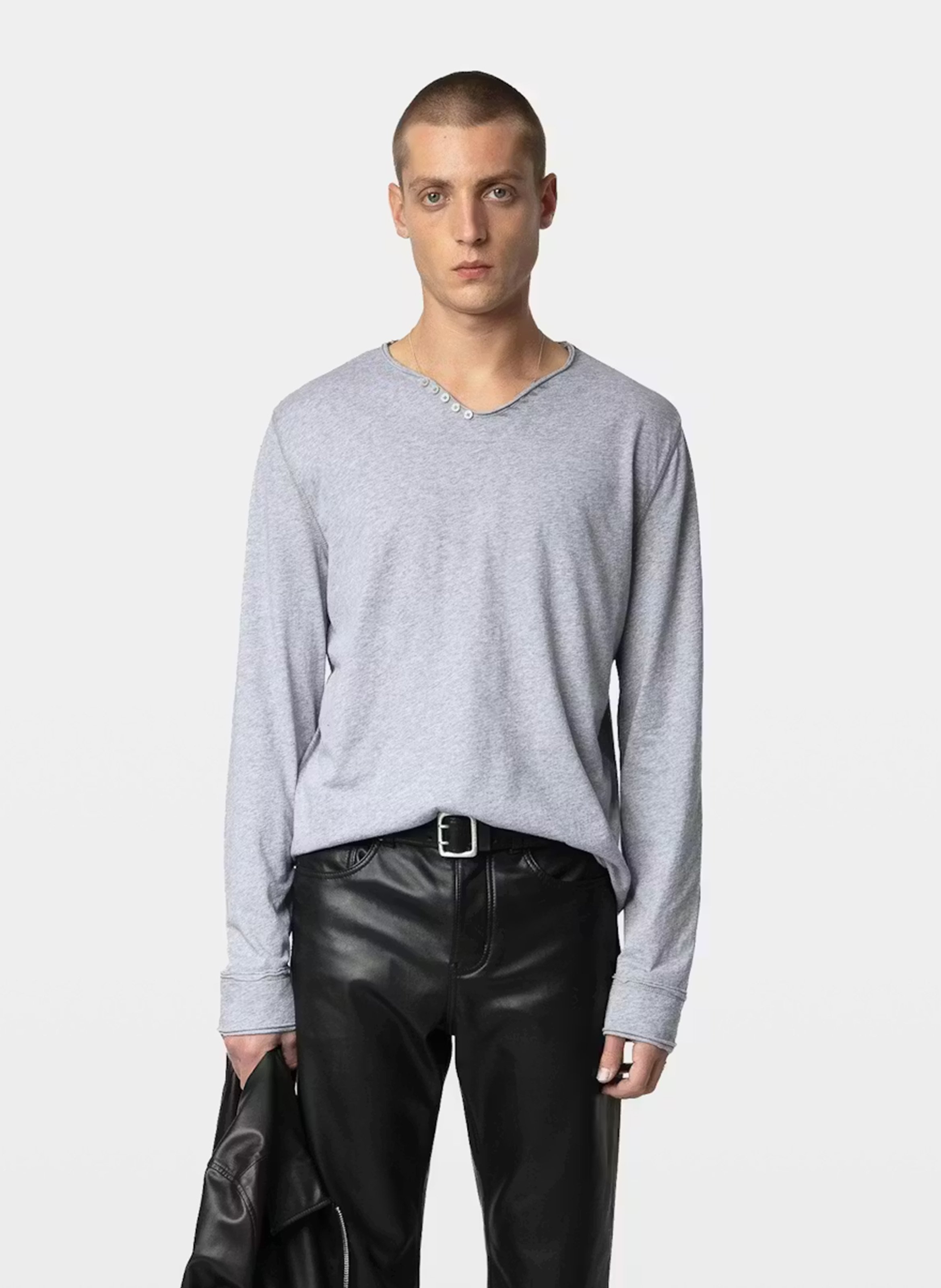 Tes-shirt droit en coton bio ZADIG&VOLTAIRE