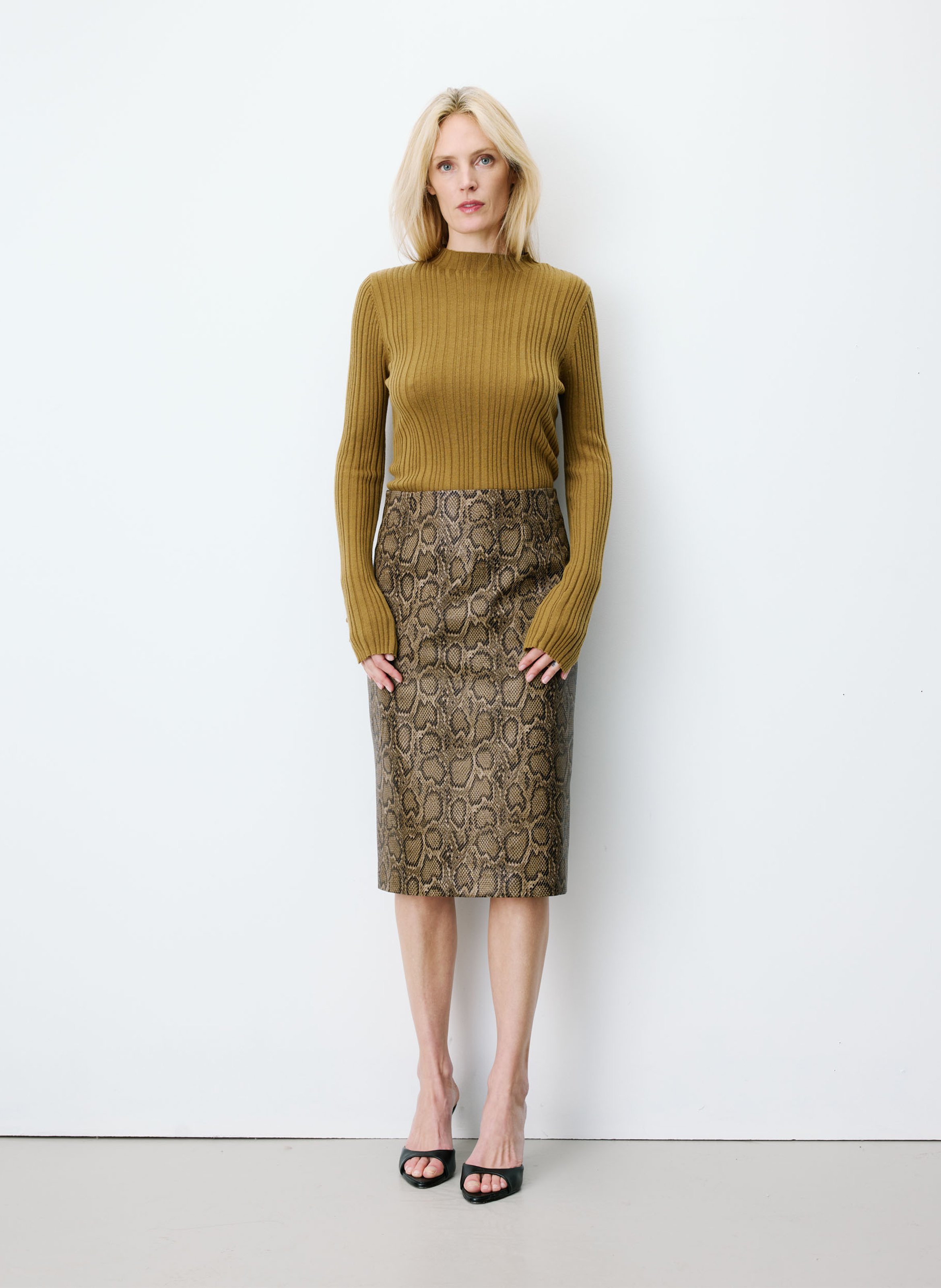 Midi pencil skirt GRACE ET MILA Multicolored