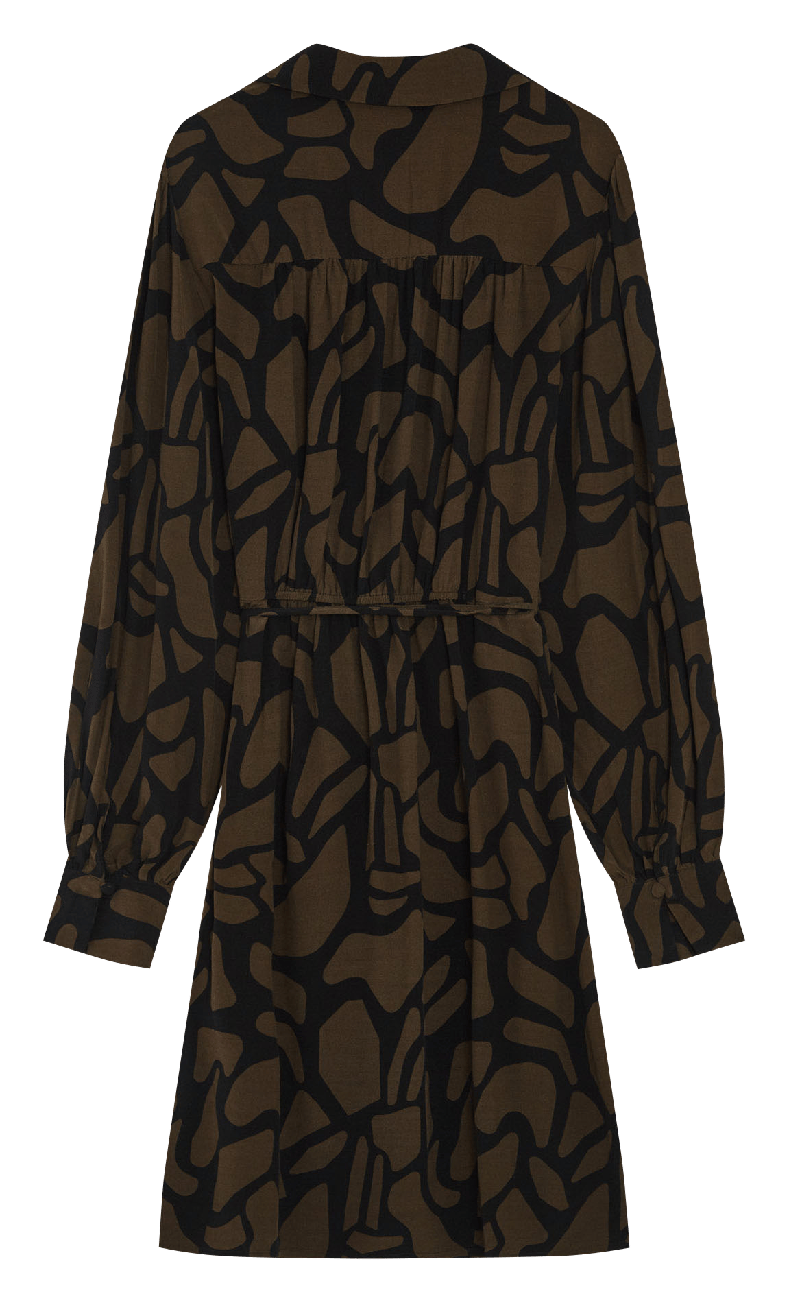 Robe courte portefeuille imprimée GRACE ET MILA Vert