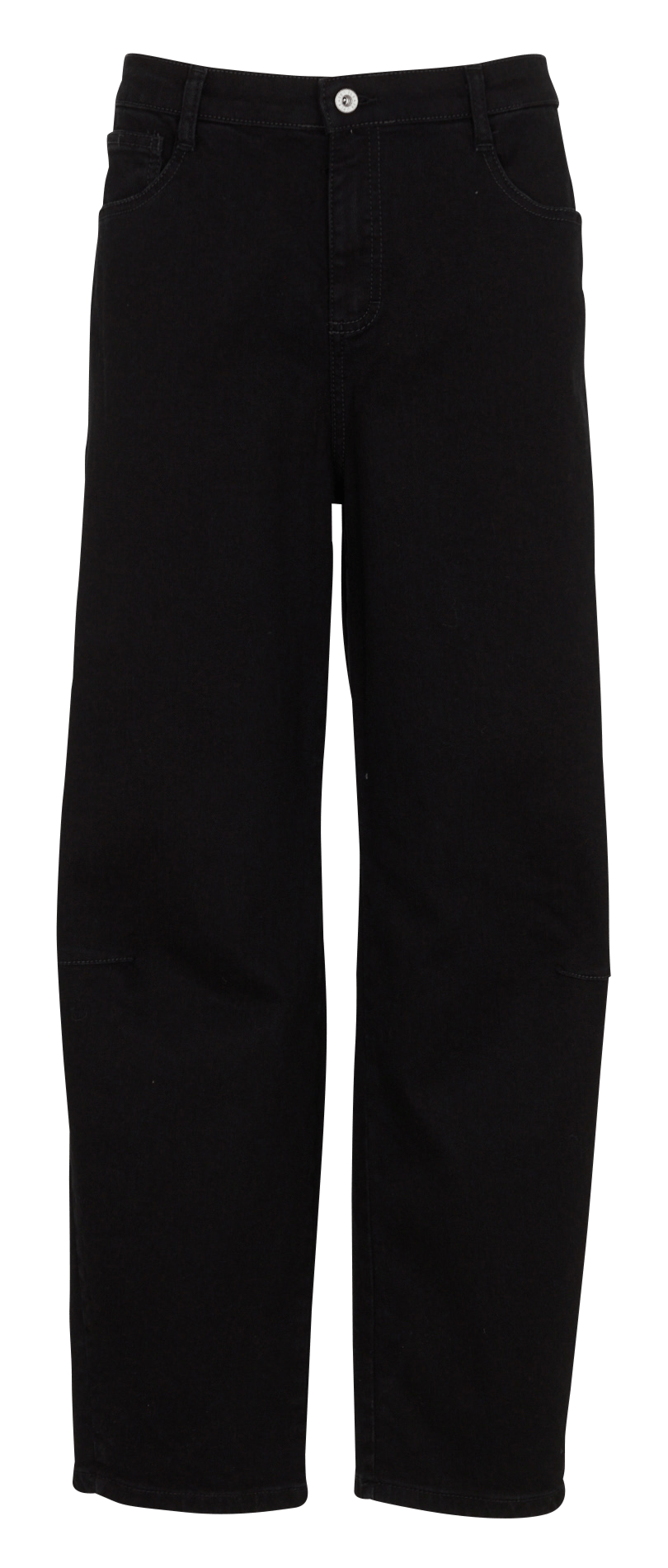 Jeansrock aus Baumwollmischung PLEASE Schwarz
