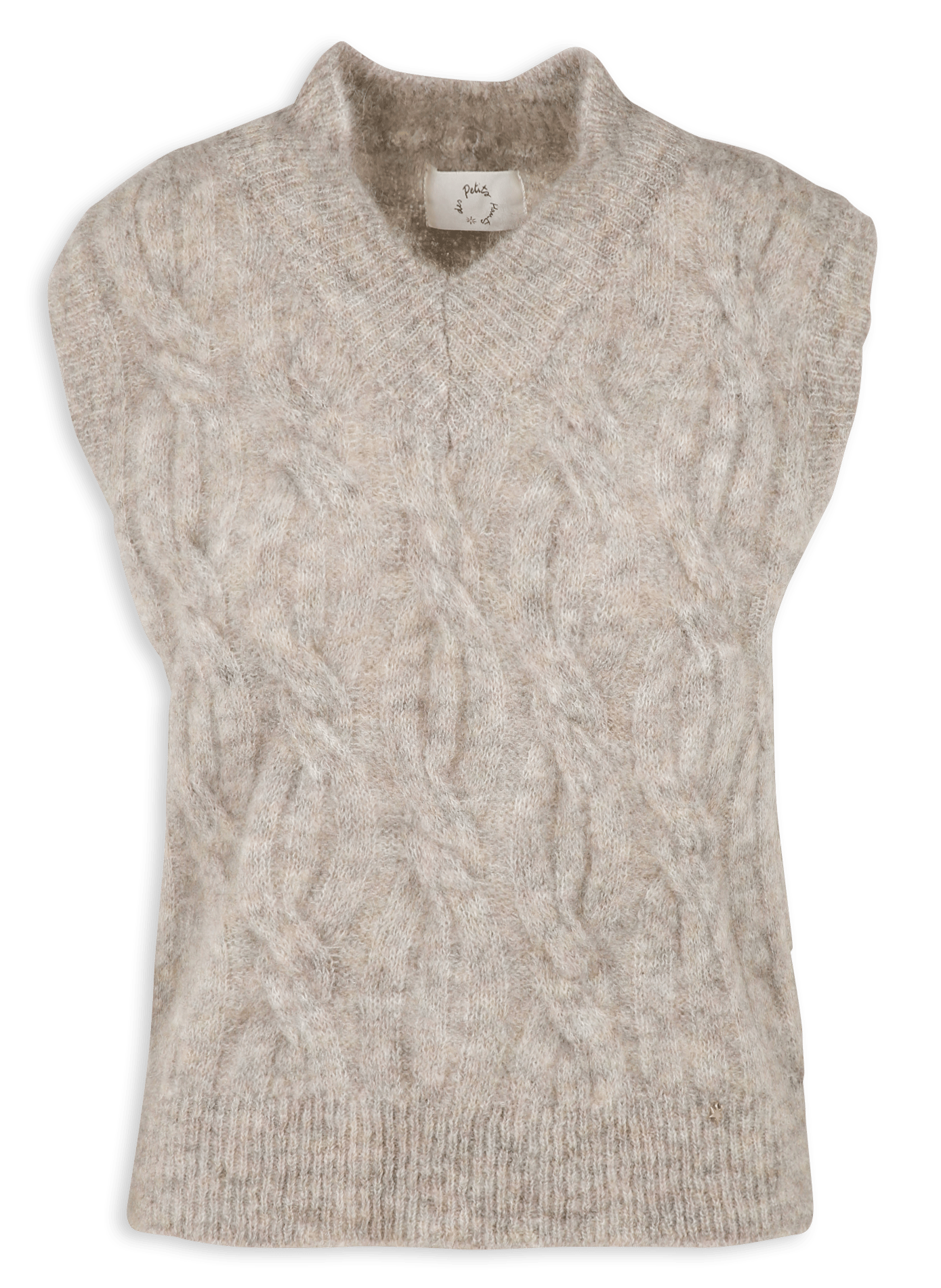 Oversized wool-blend sweater DES PETITS HAUTS Grey