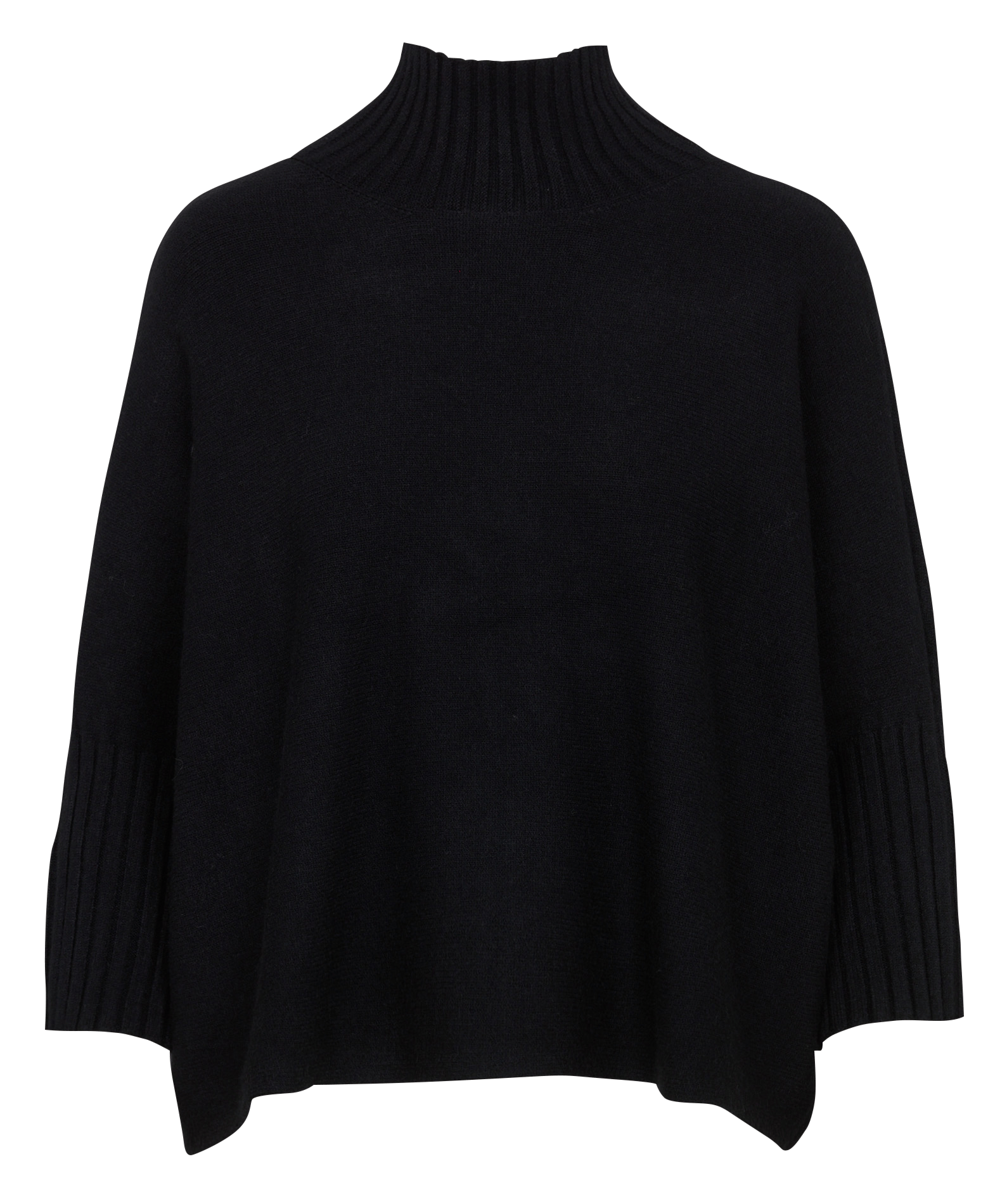 Loose-fit high-neck sweater IMPERIAL Black