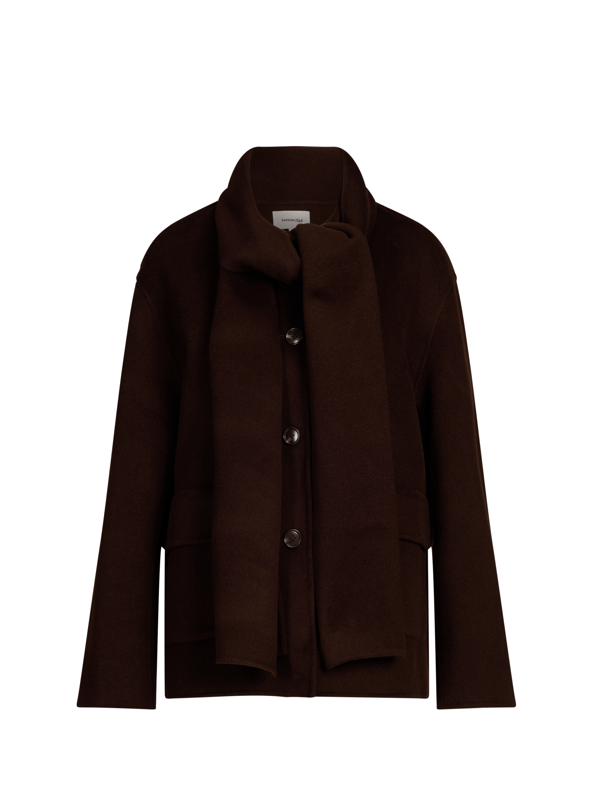 Sacha mixed wool coat SAISON 1865