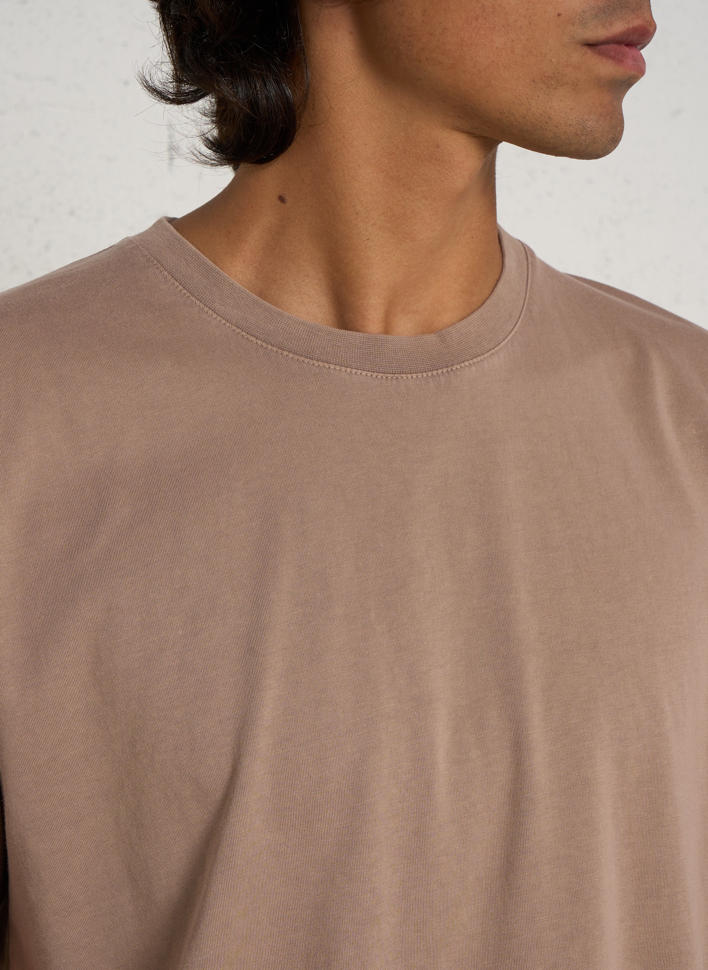 Rundhals-T-Shirt aus Bio-Baumwolle COLORFUL STANDARD Khaki
