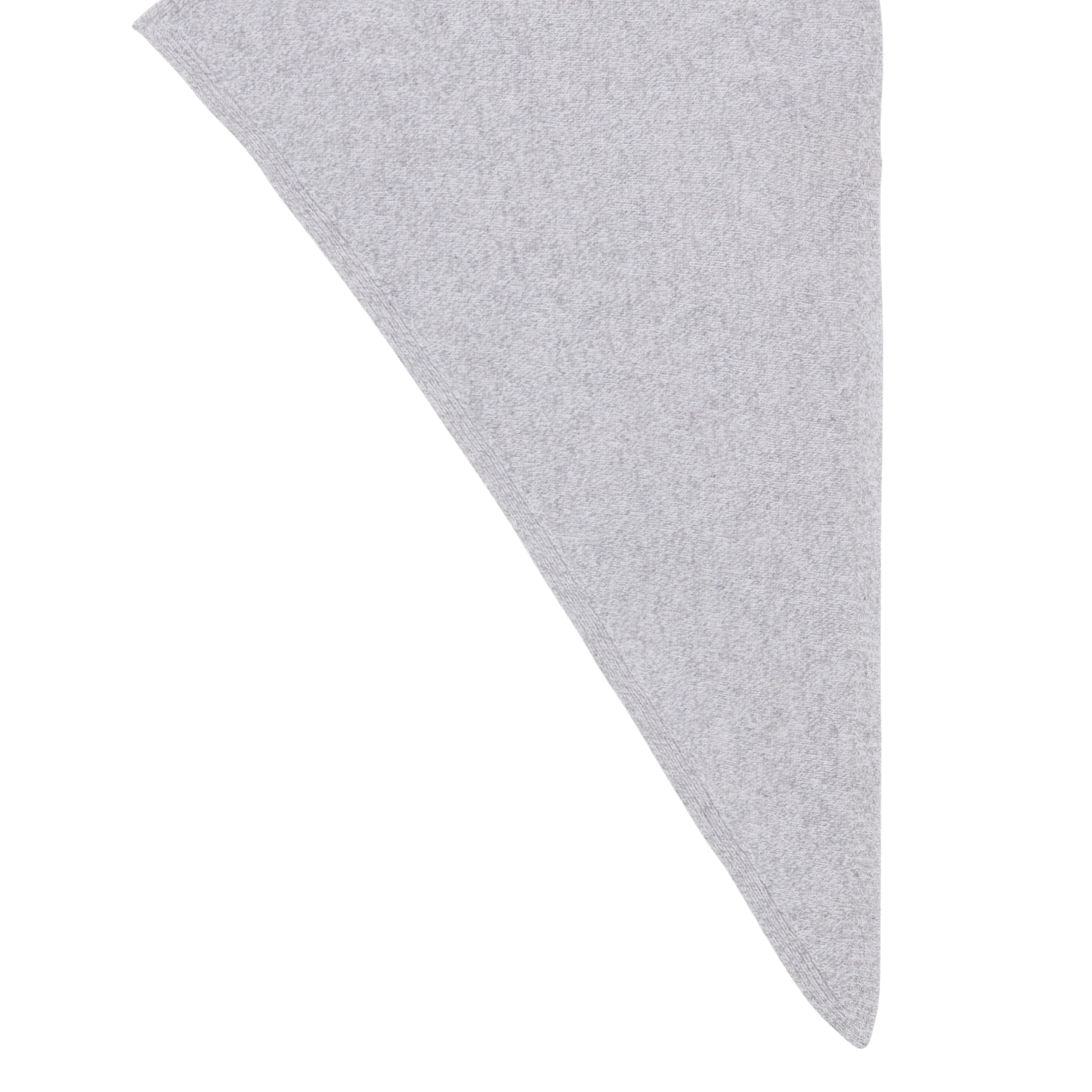 Triangle wool and cashmere scarf THE NEW SOCIETY Grey