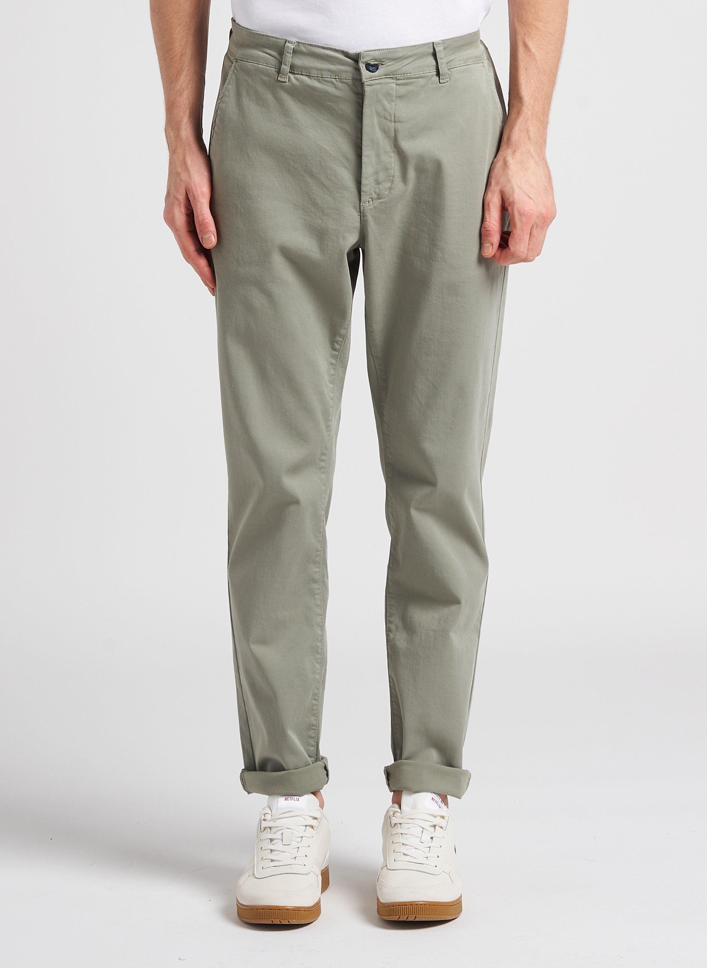 Rechte broek | biokatoenblend MINIMUM