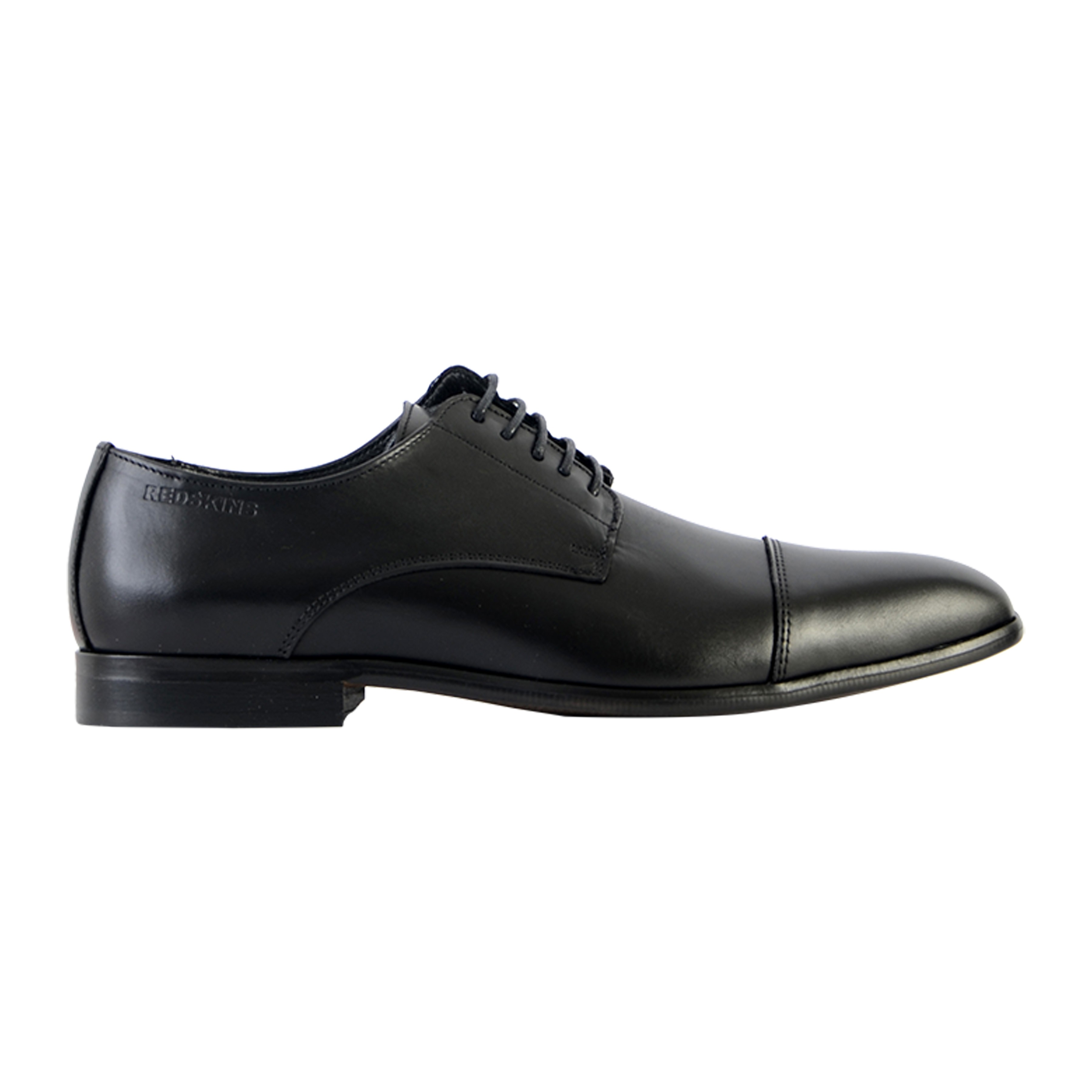 Confident Leather Derbies REDSKINS Black