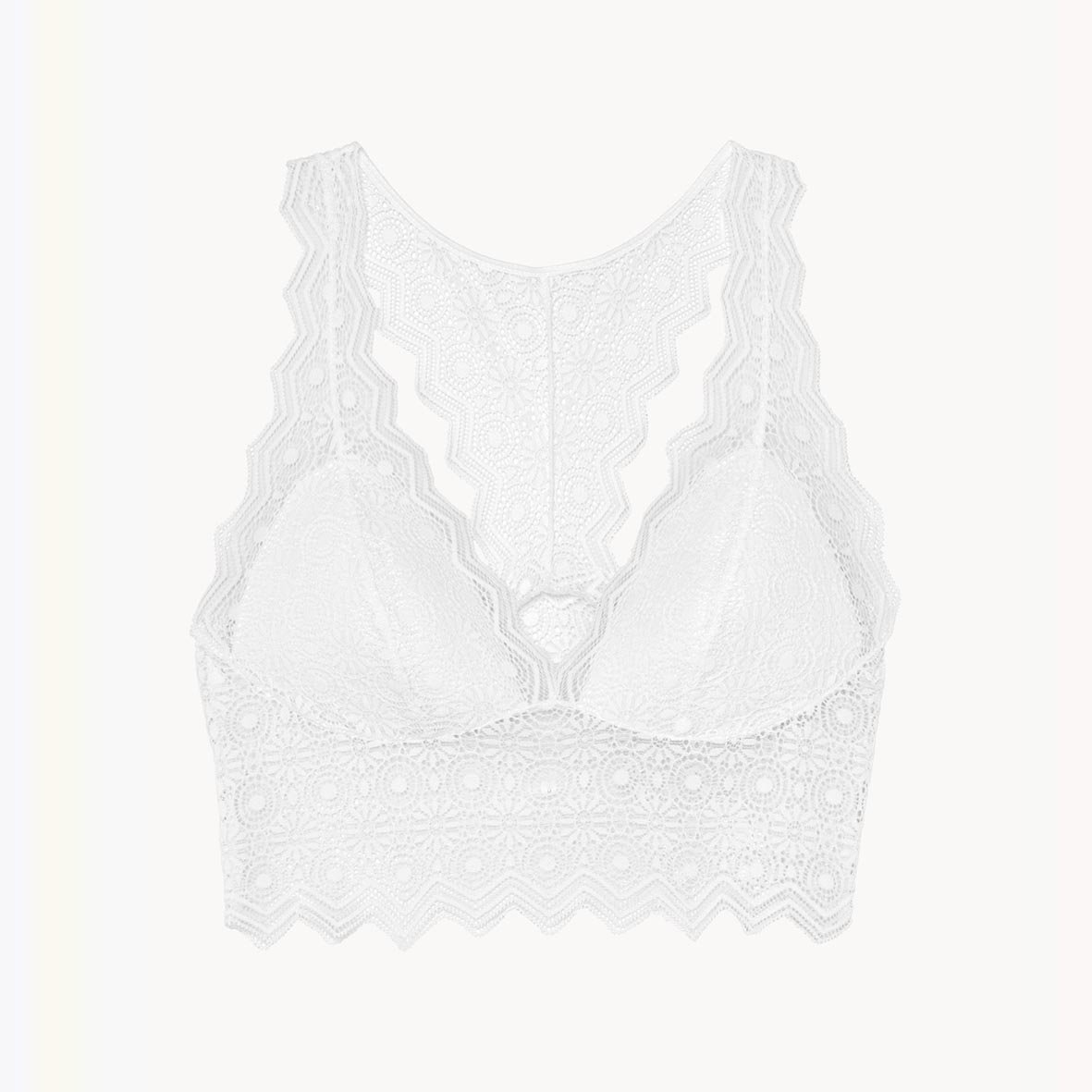 Bralette with thin molded cups PASSIONATA White
