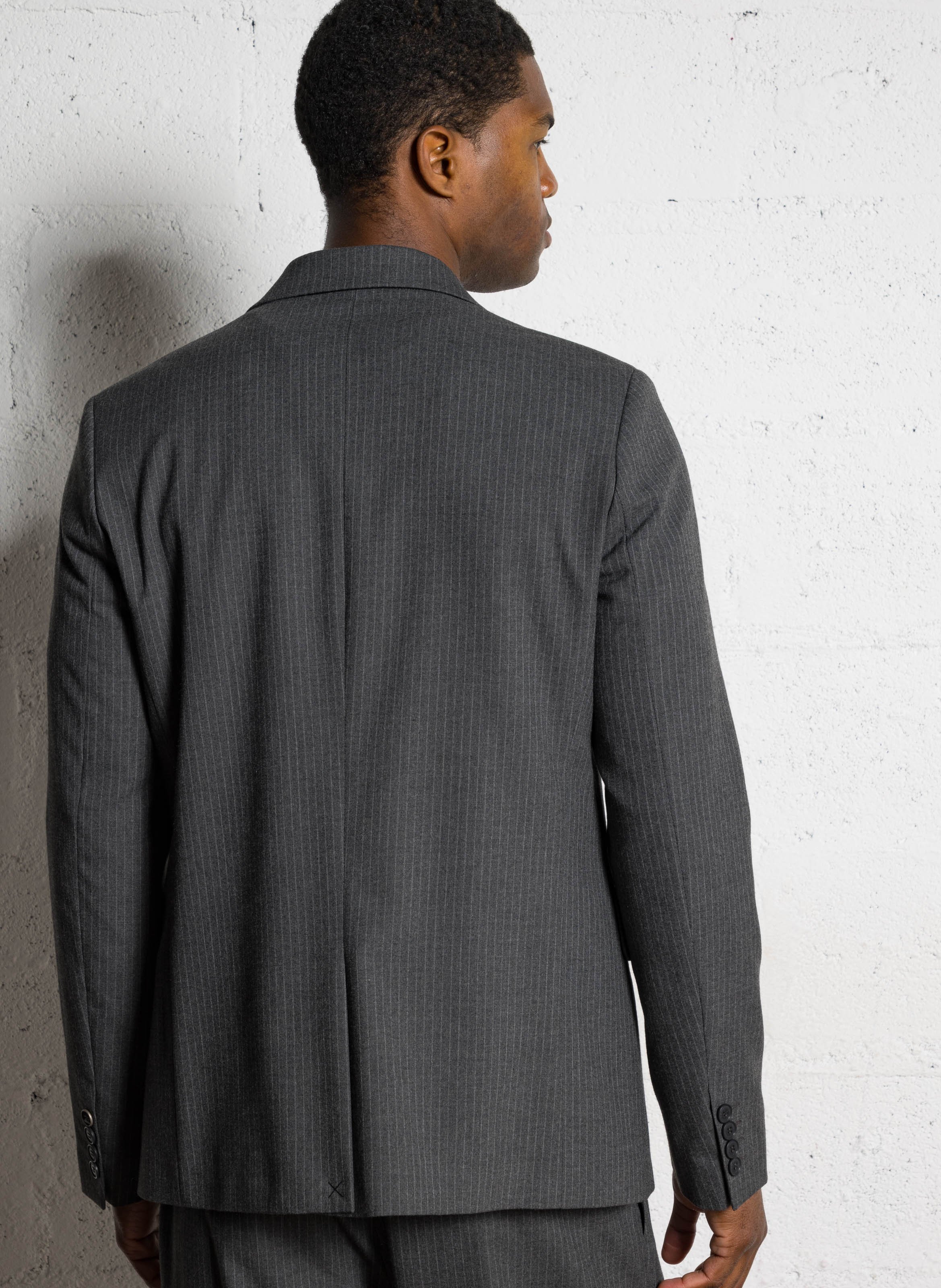 Striped suit jacket IKKS Grey