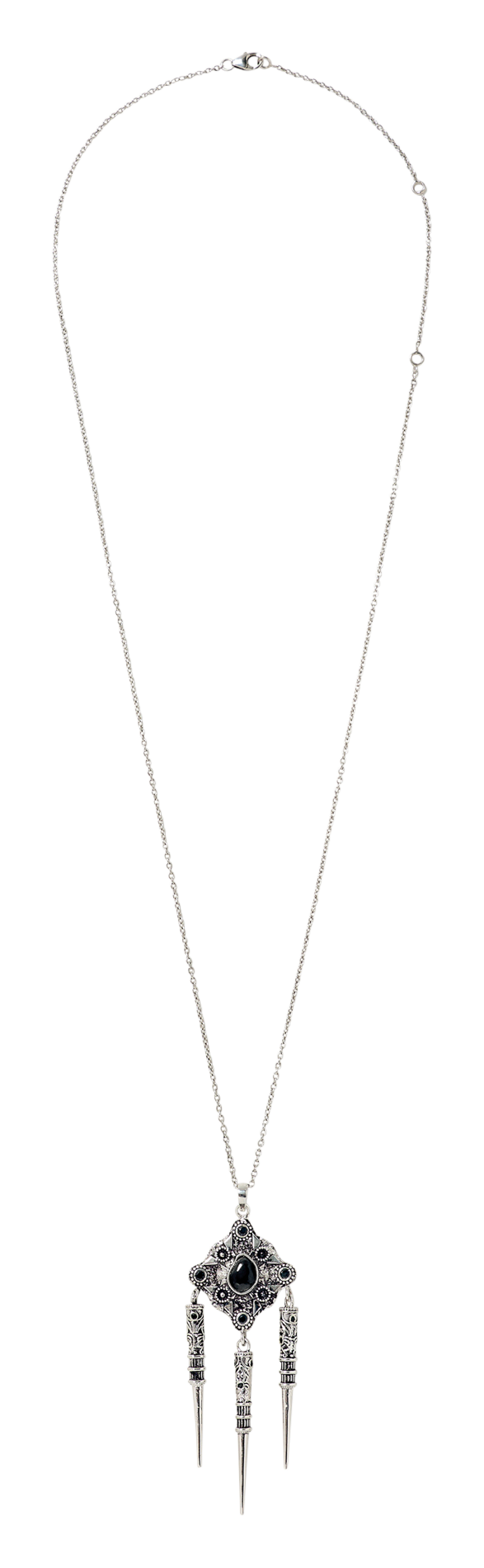 Collier long BA&SH Argent