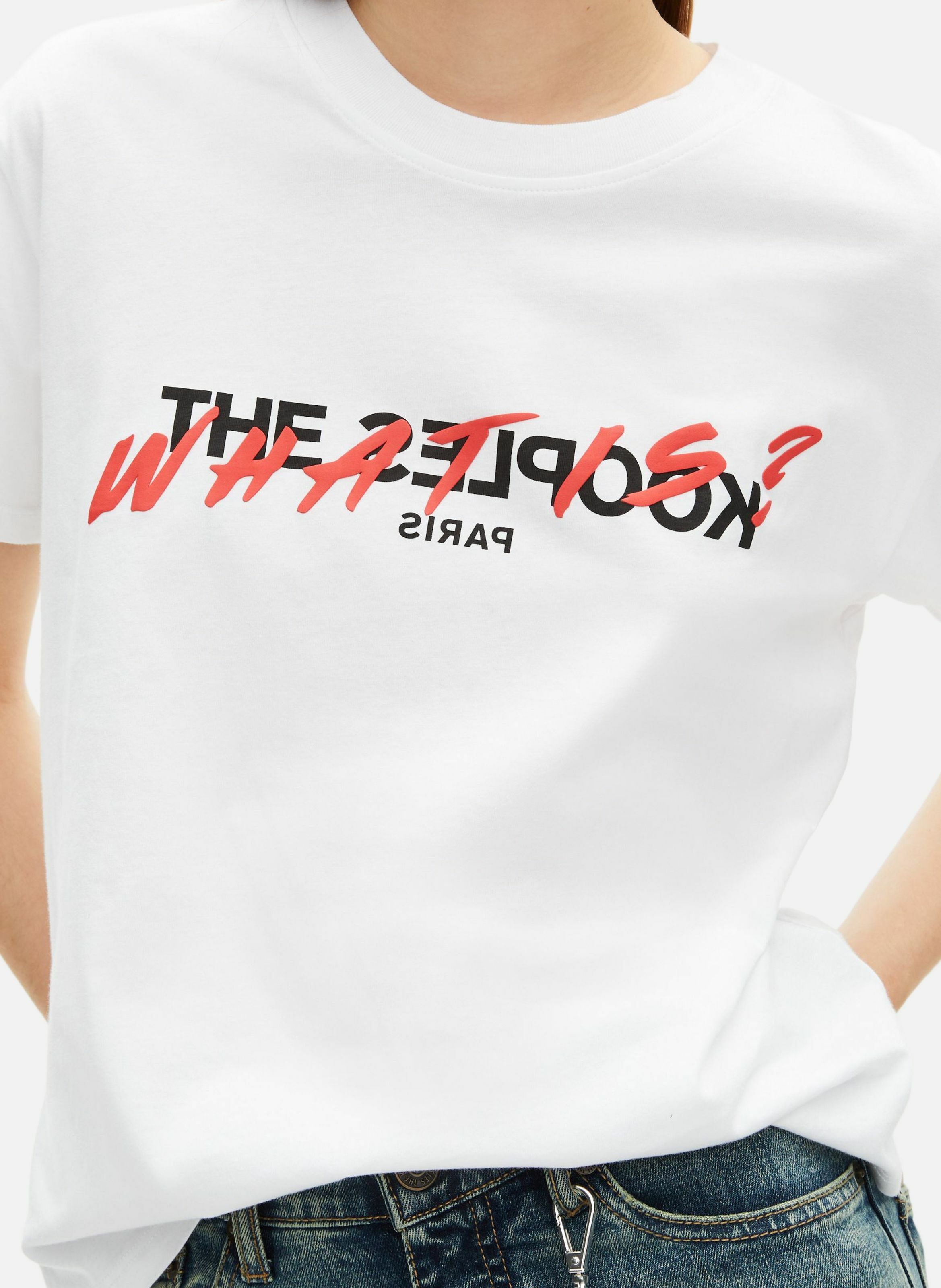 Printed logo T-shirt THE KOOPLES White