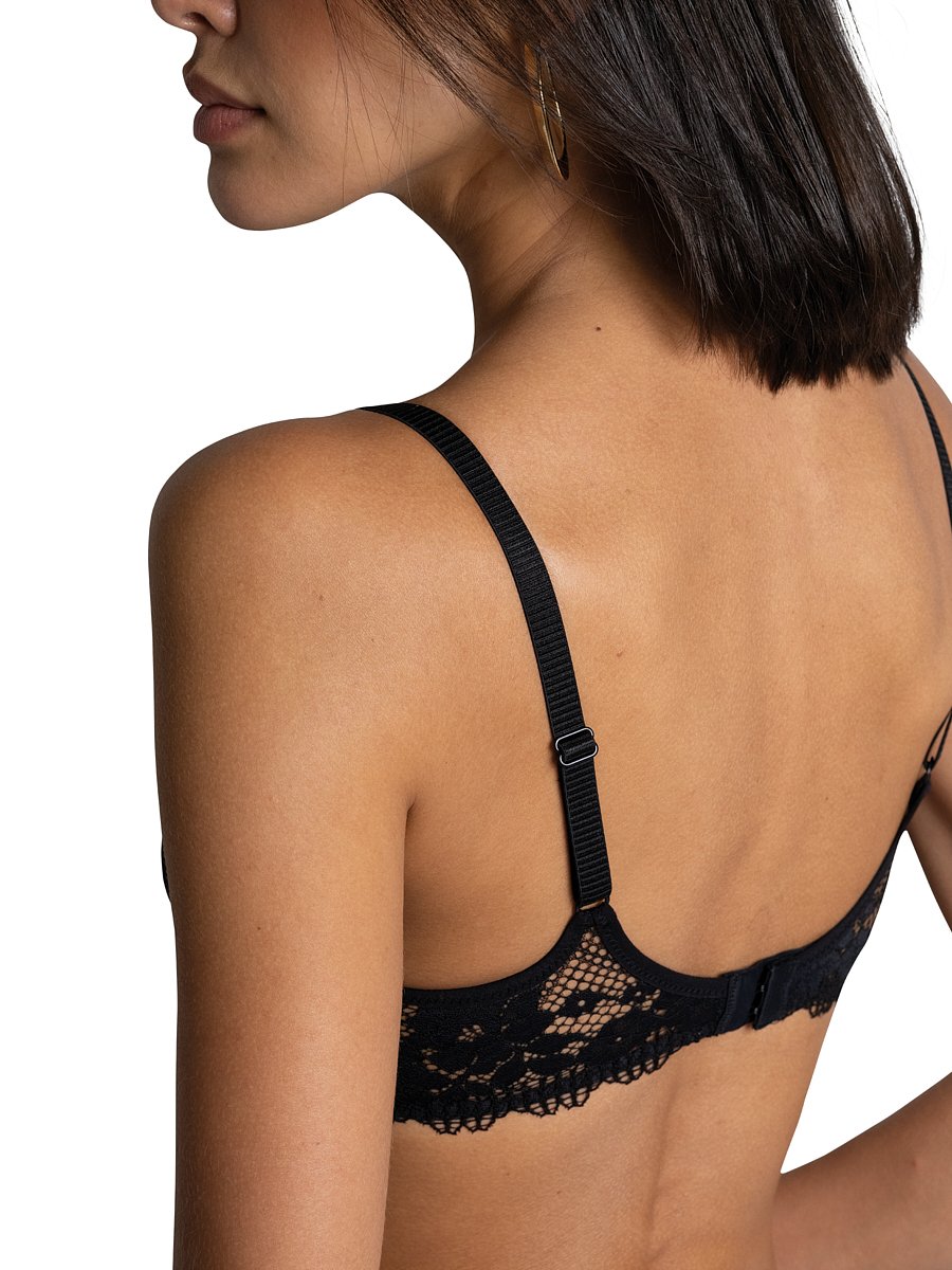 Belle de Lou underwired bra PASSIONATA Black