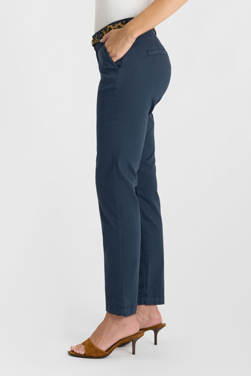Straight pants LE TEMPS DES CERISES Blue