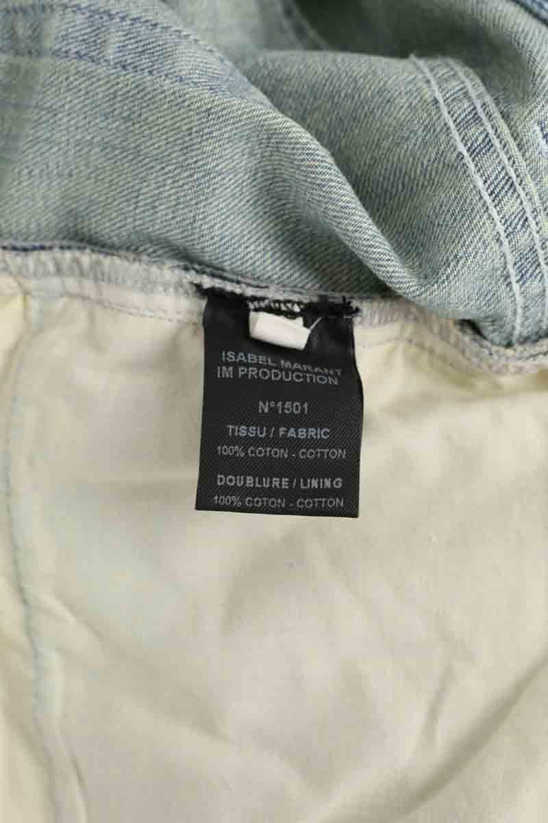 - Straight-leg jeans
- 5 pockets
- Straight cut
- Faded effect ISABEL MARANT ÉTOILE - SECONDE MAIN Blue