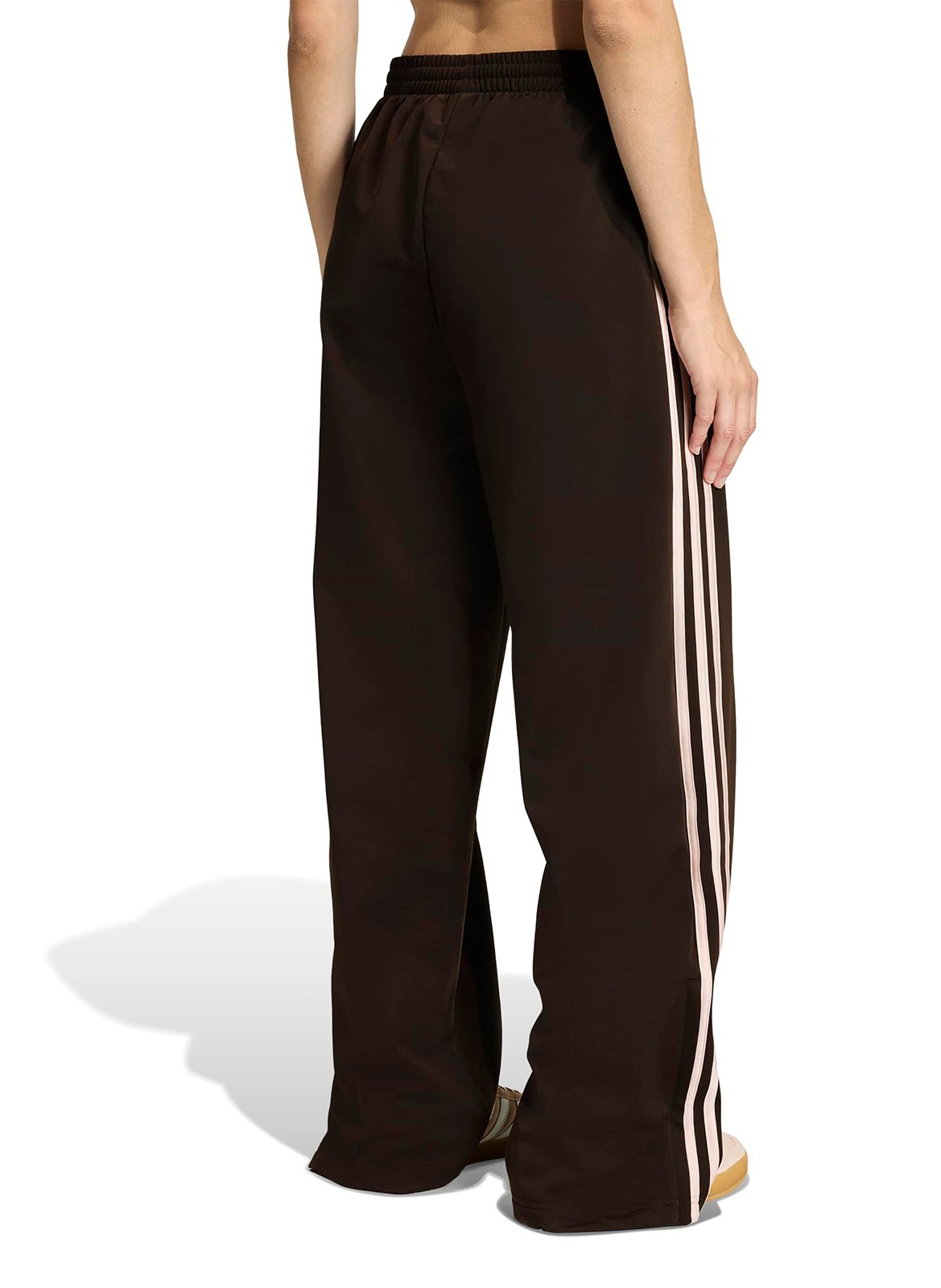 High-rise straight joggers ADIDAS Brown