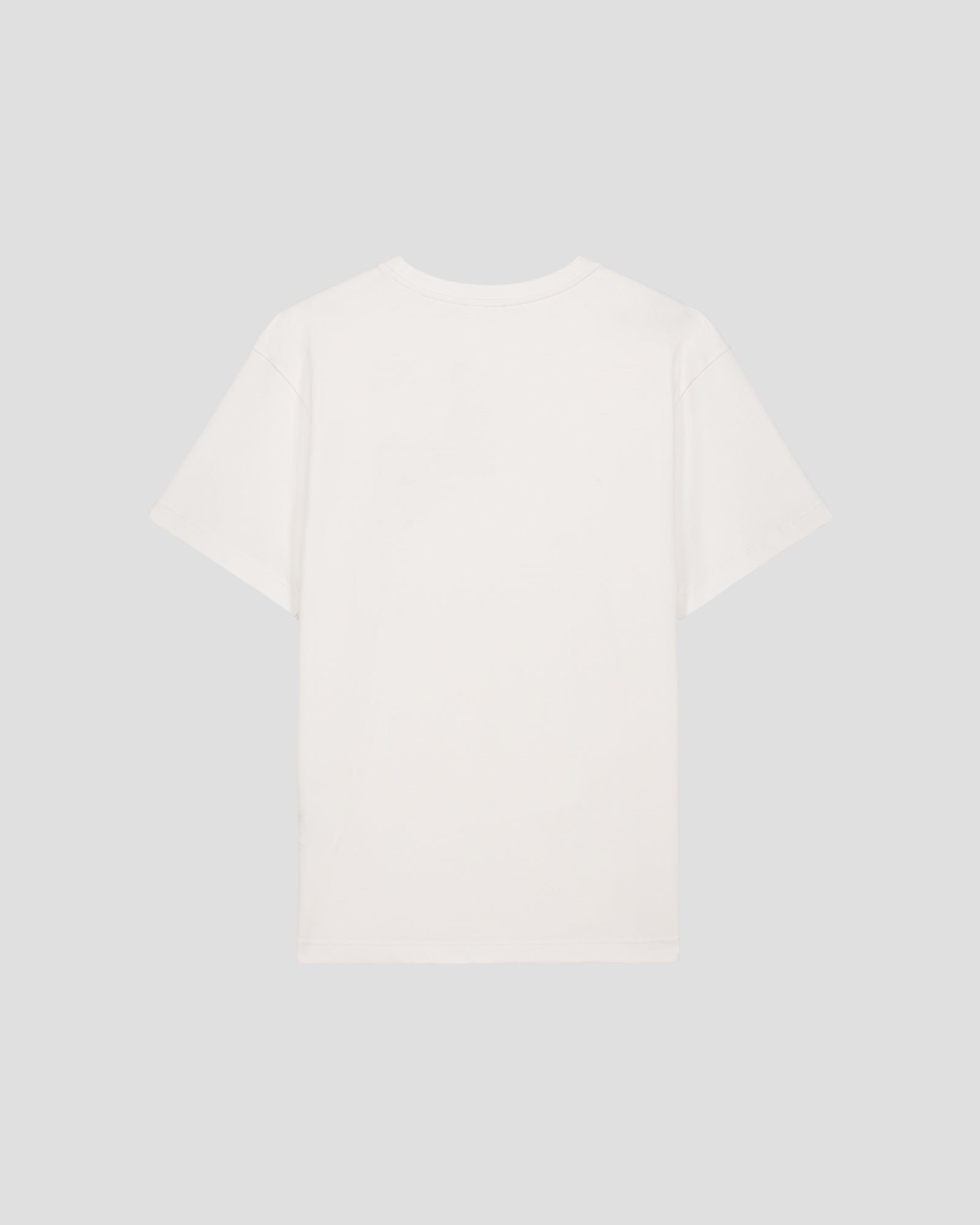 T-shirt col rond mixte imprimé samet JOTT Blanc