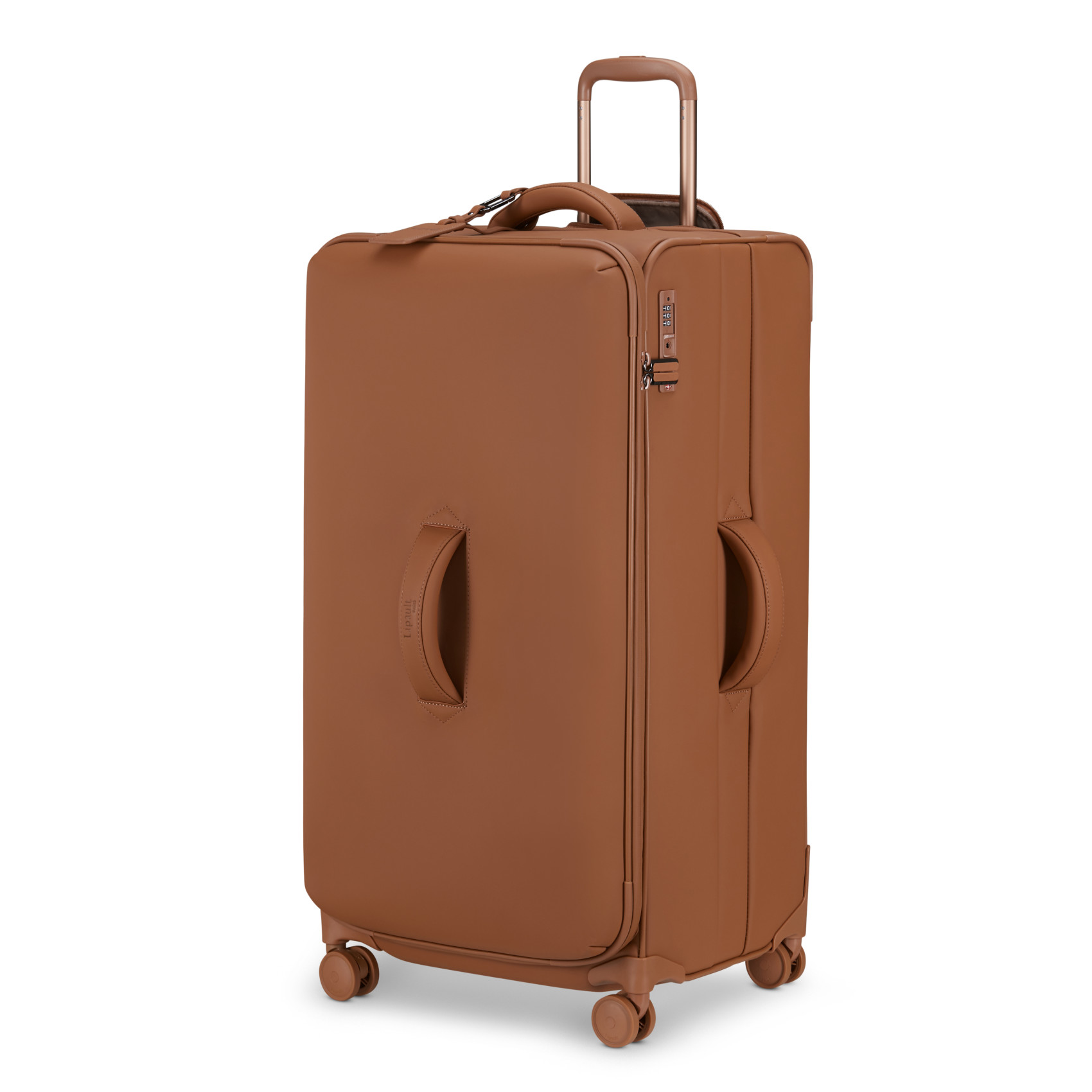 Lost in berlin valise 4 roues taille xl LIPAULT Marron