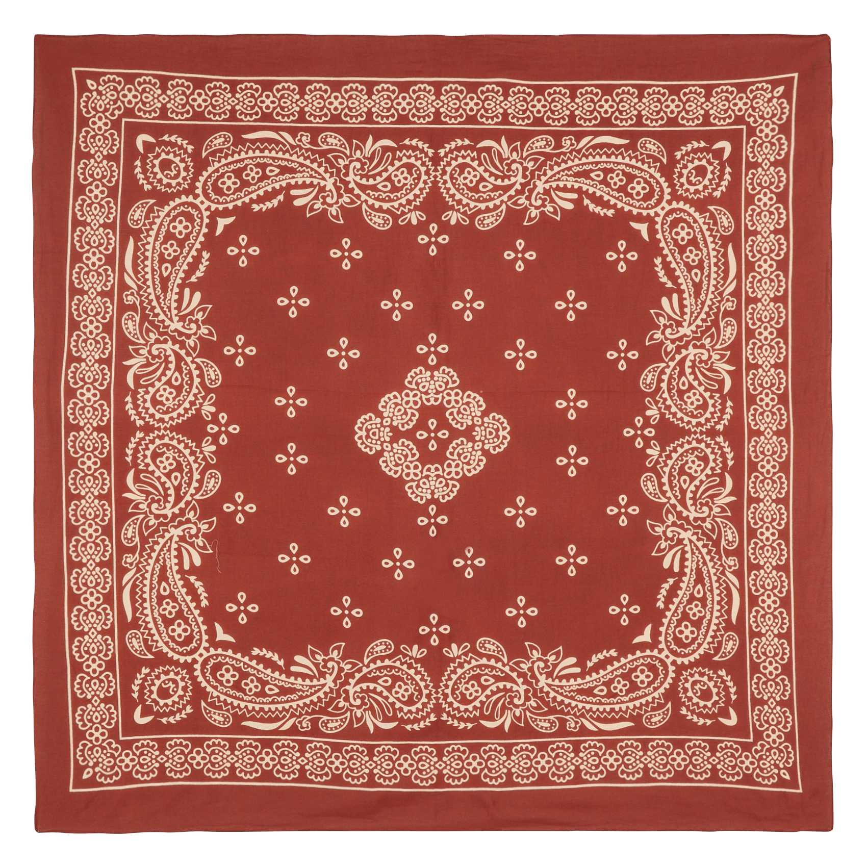 Foulard van katoen MAISON 123 Rood
