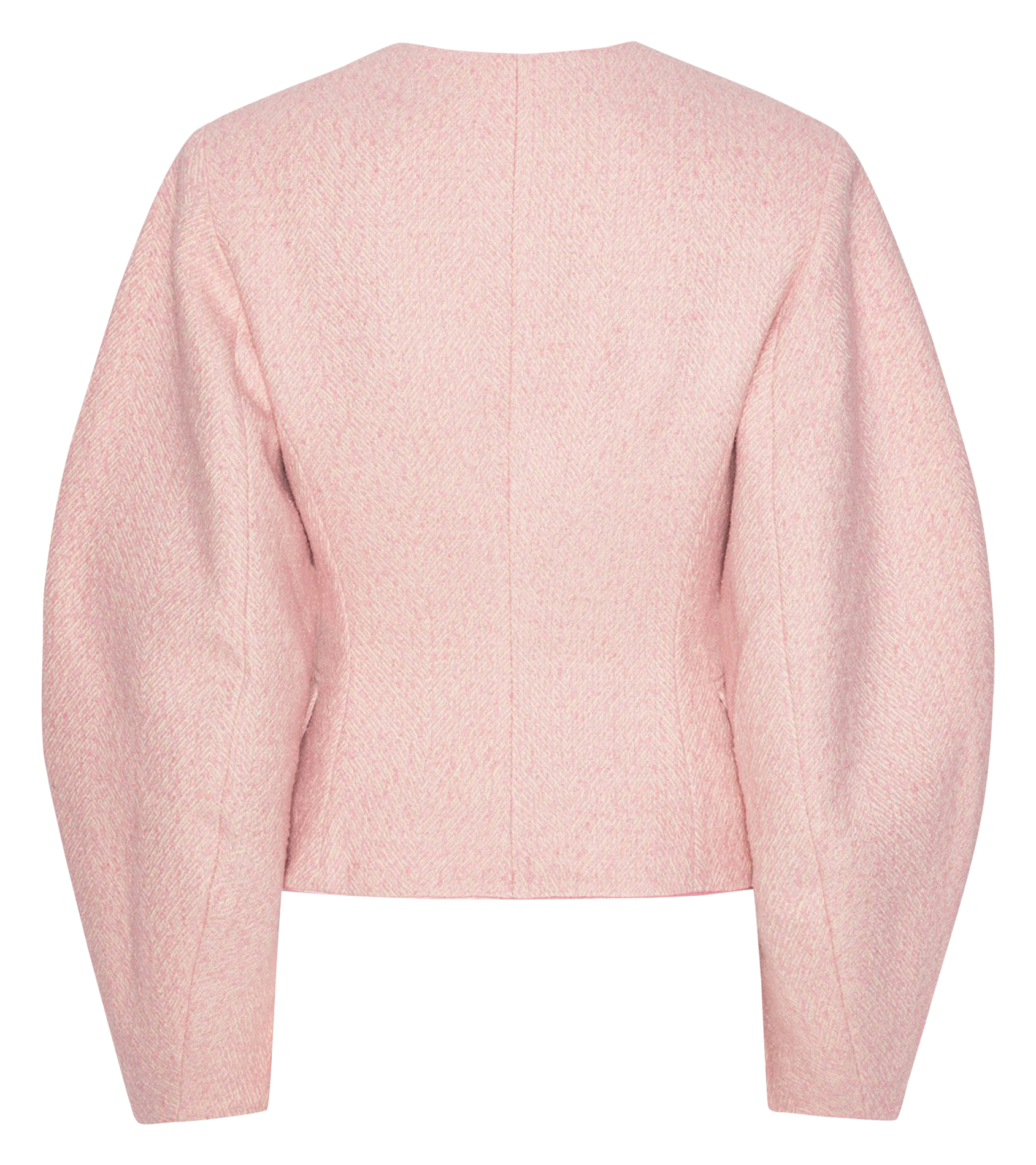 Veste cintrée à manches larges unie ROTATE Rose