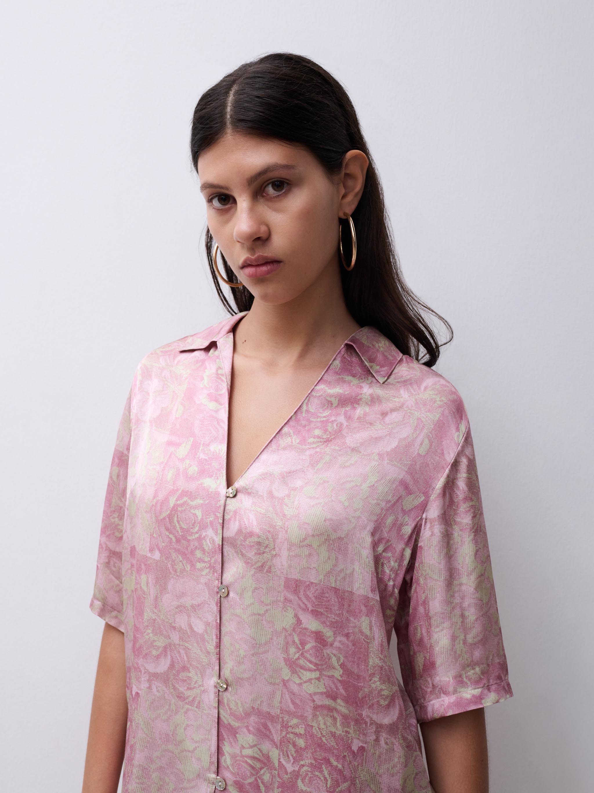 Short-sleeved shirt | Pink CHANTELLE Women