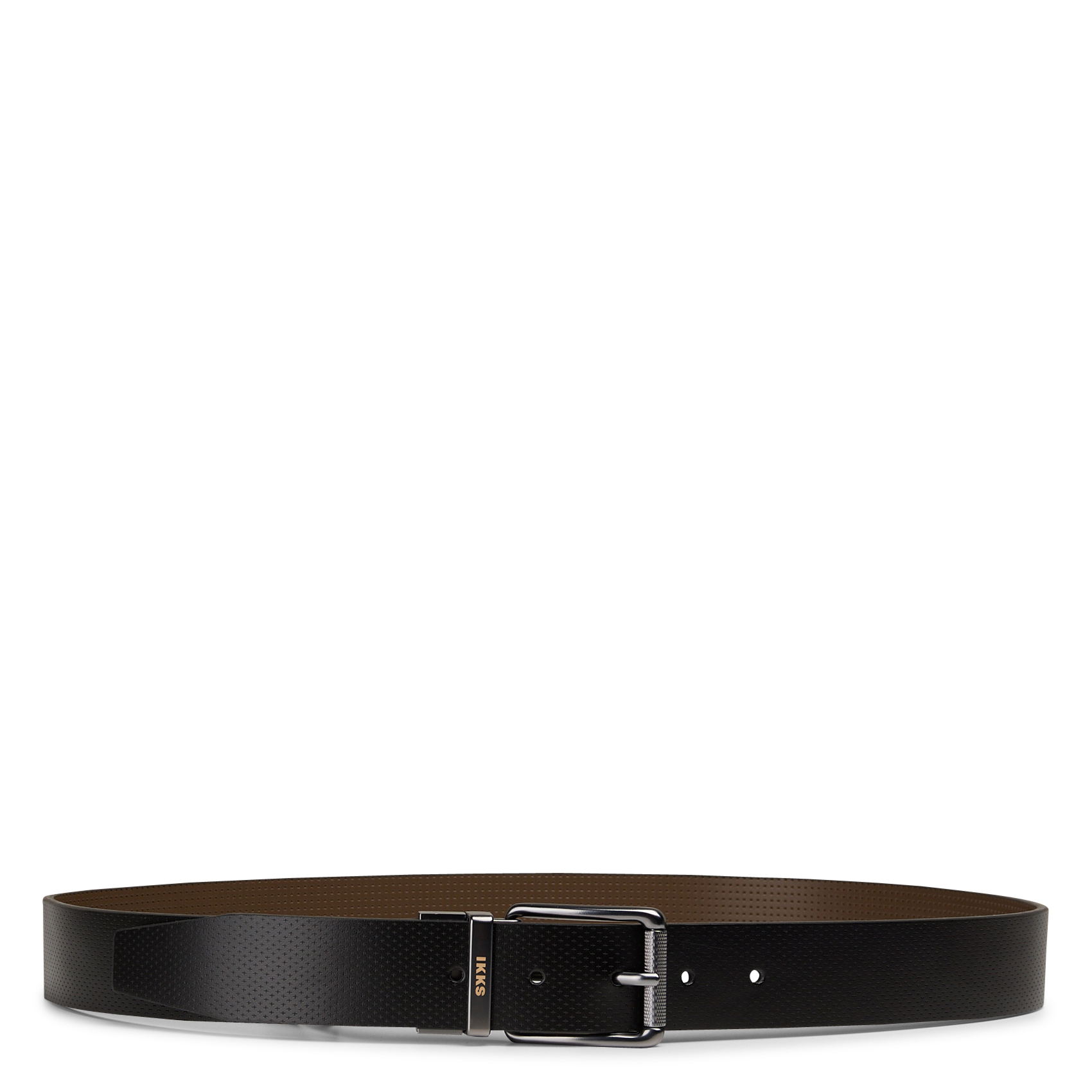 Ceinture en cuir IKKS Marron