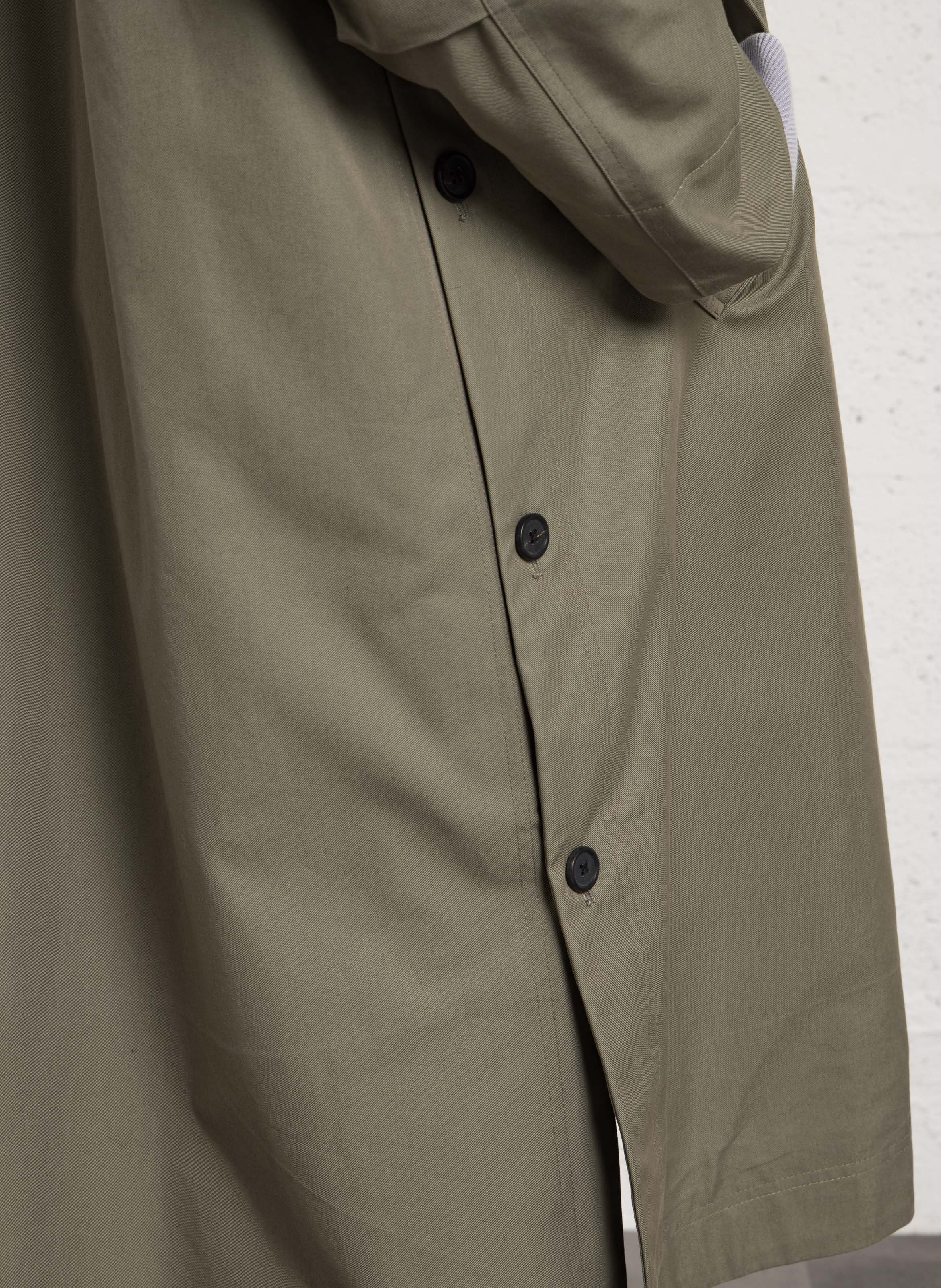 Belted coat BELLEROSE Green