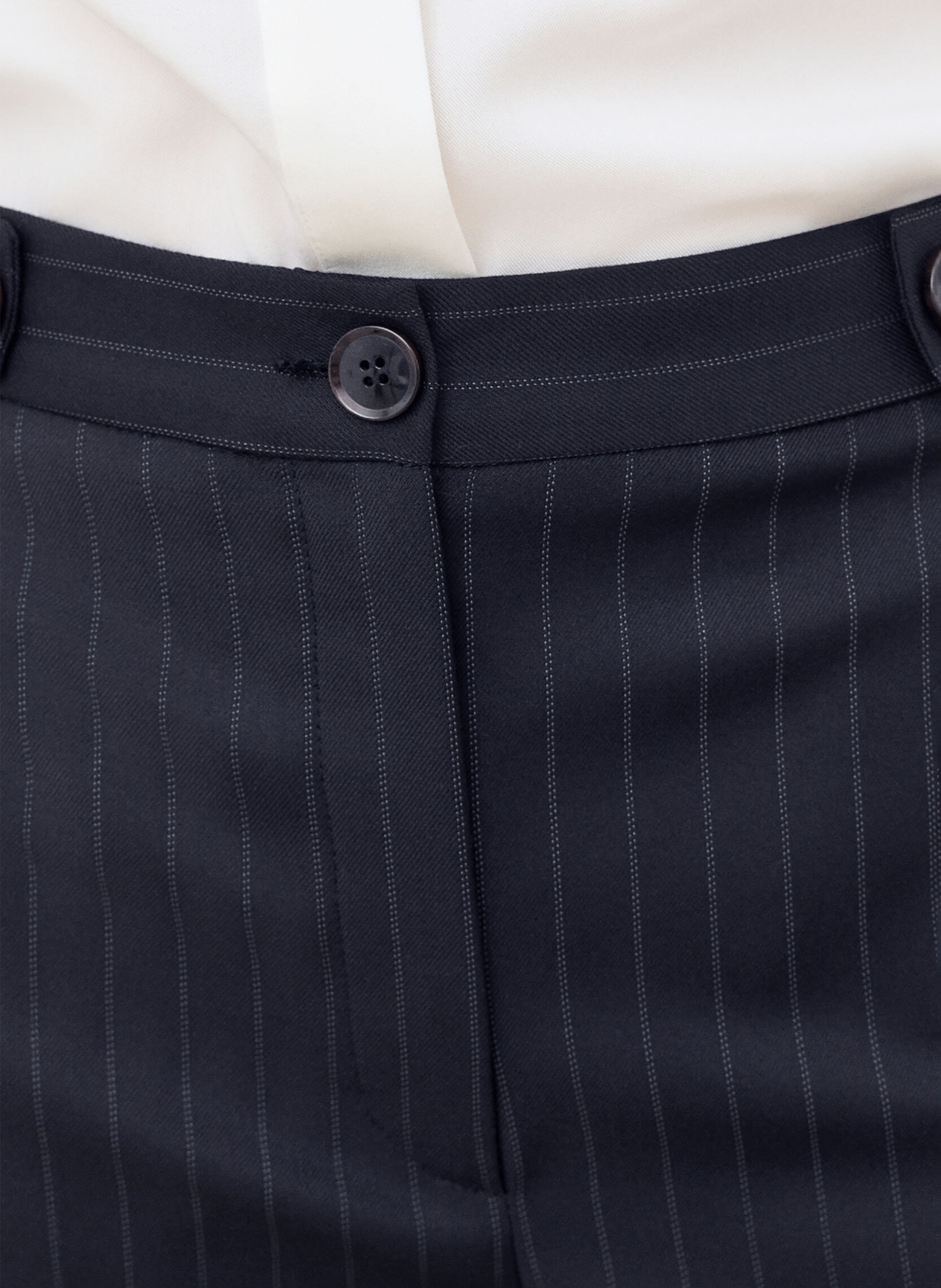 Weite Streifenhose CAROLL Blau
