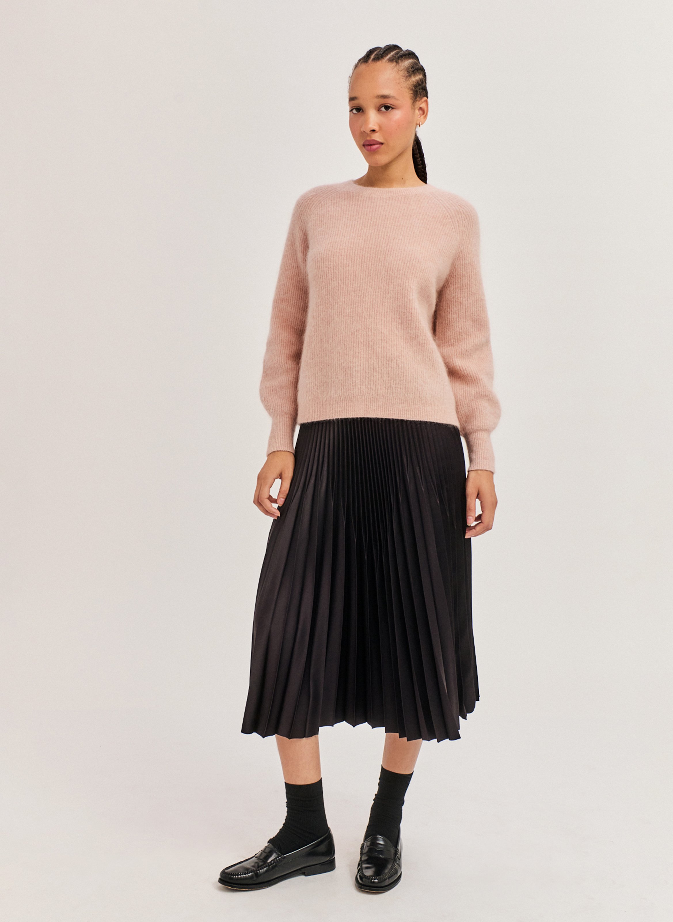 Oversized trui | wolblend PABLO Rood