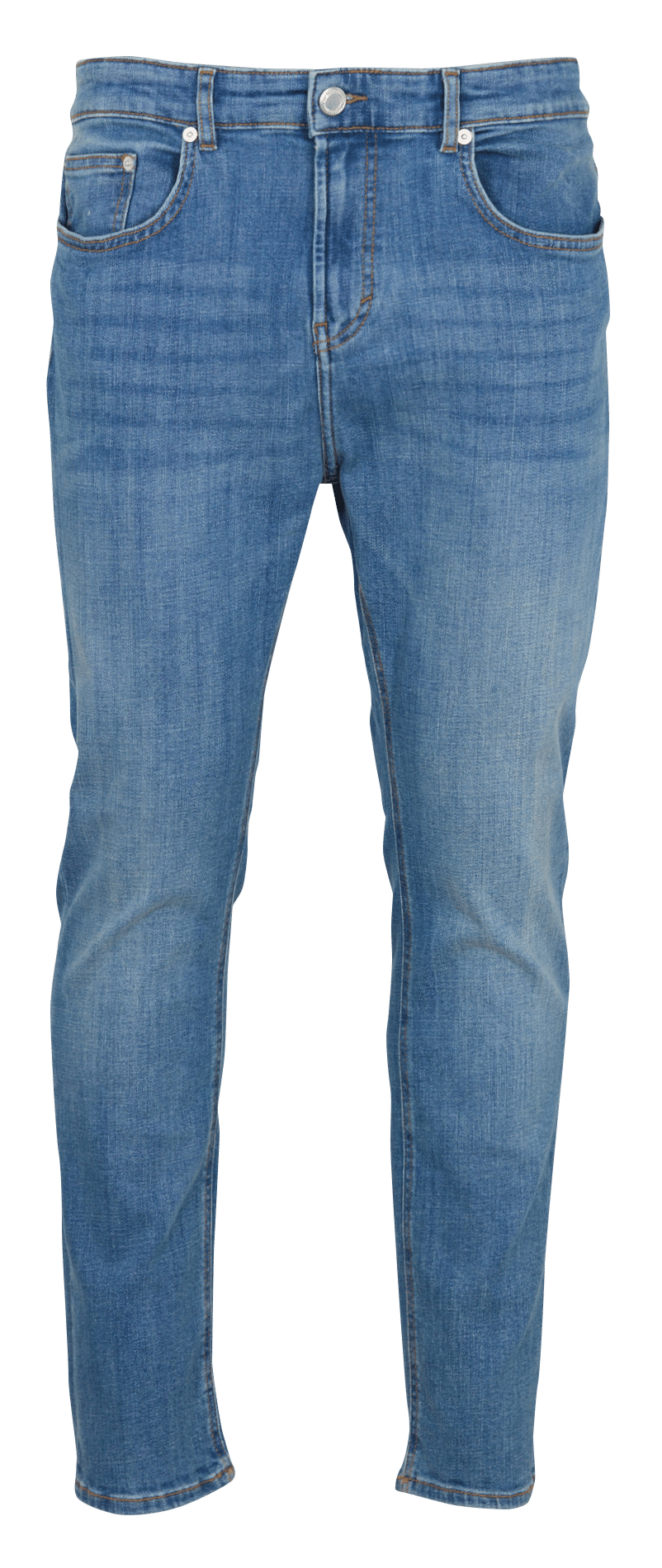 Jean droit en coton mélangé IKKS Bleu