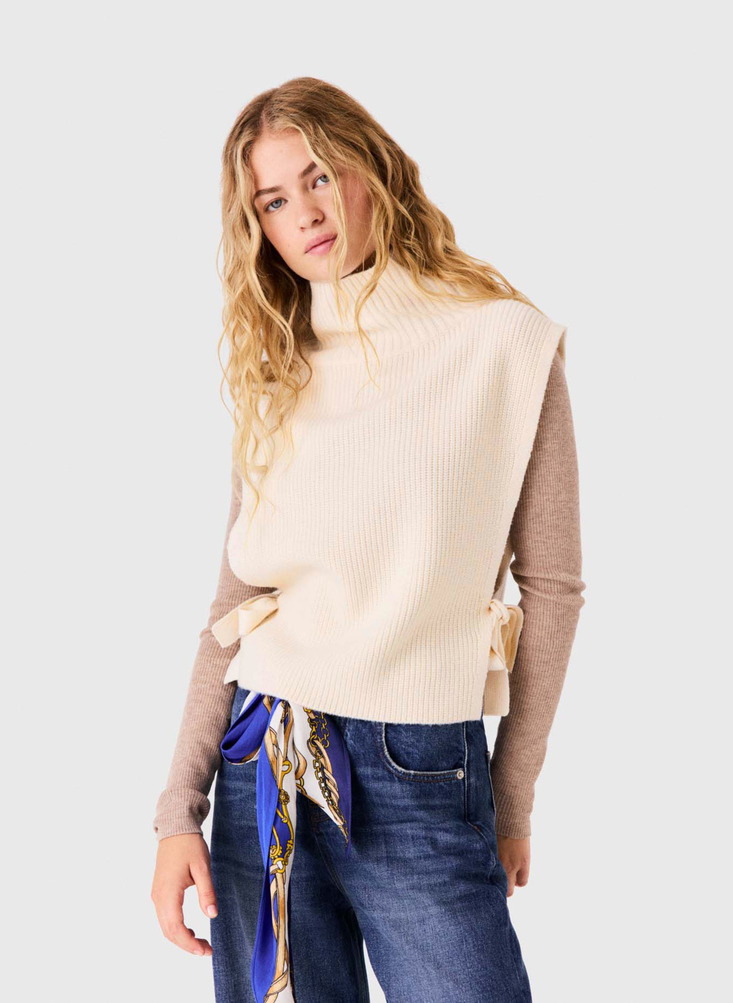 Gebreide tanktop MAJE