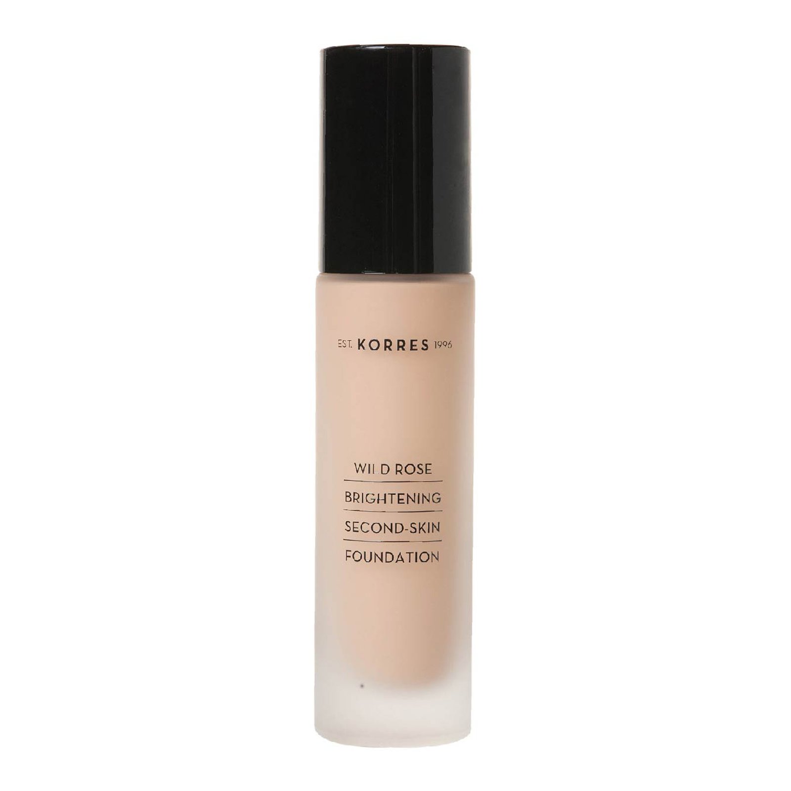 Wild Rose brightening second-skin foundation KORRES Wrf1