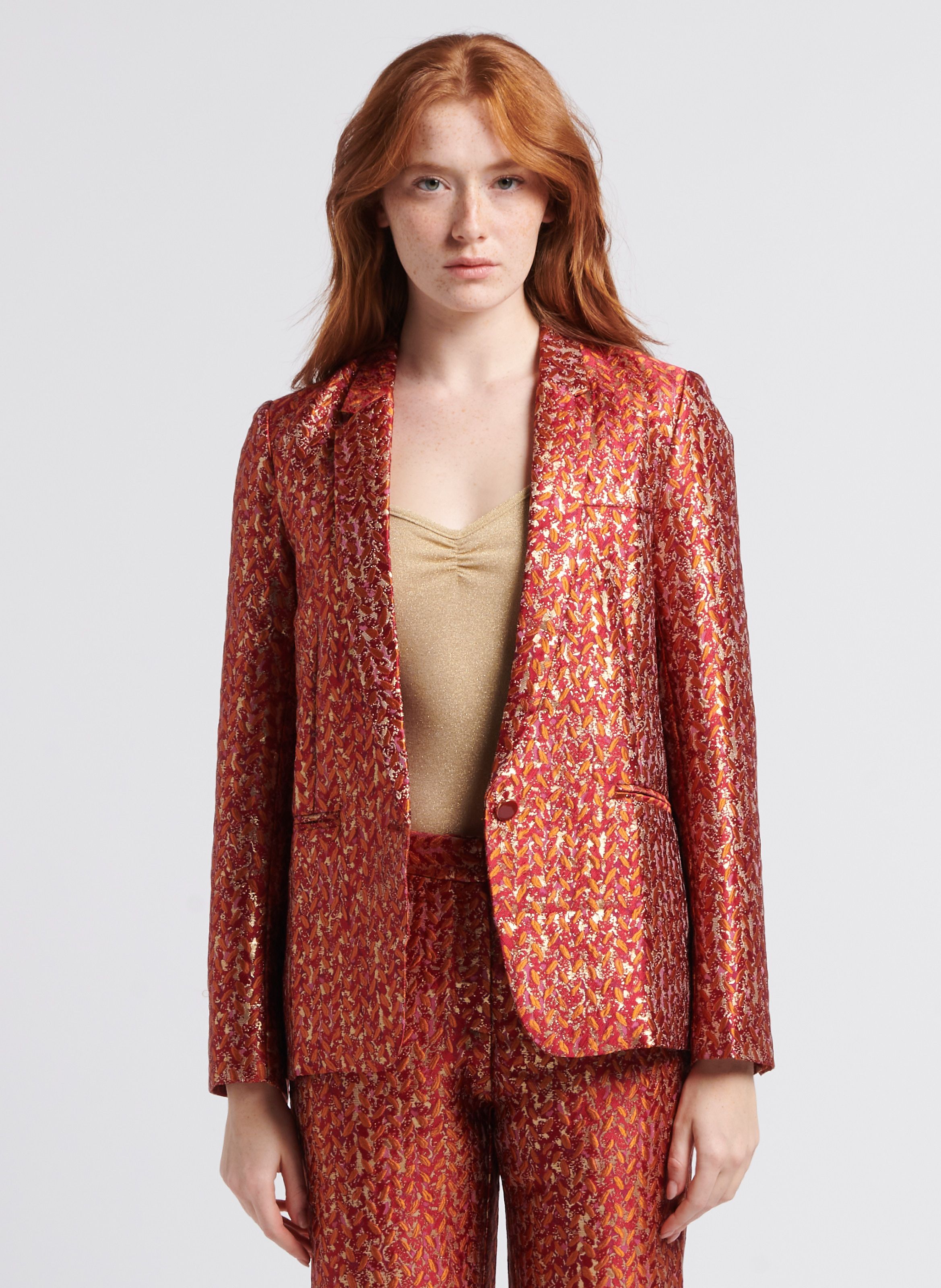 Jacquard clearance jacket womens