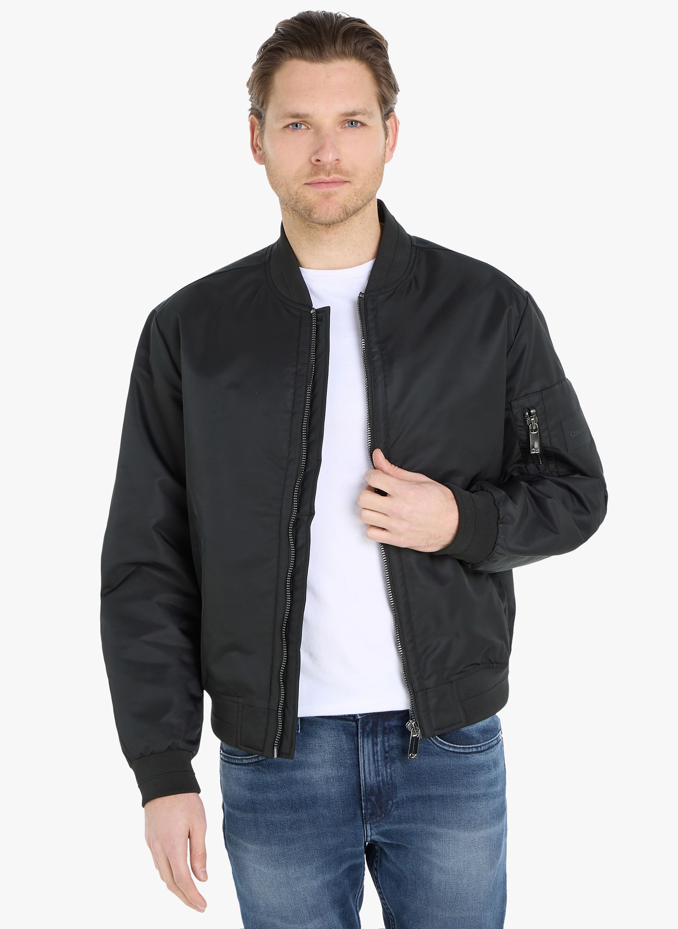 Bomber jacket calvin clearance klein