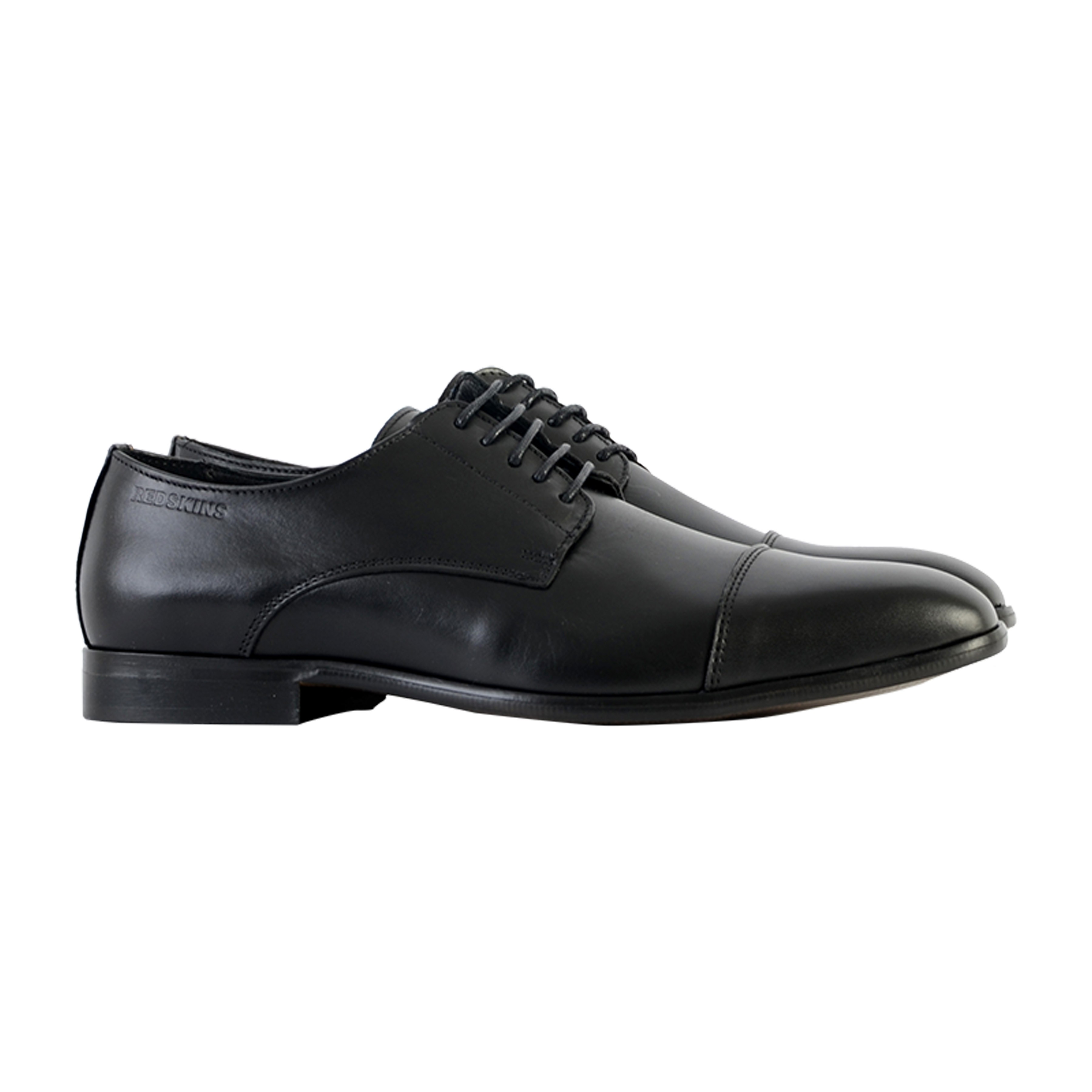 Confident Leather Derbies REDSKINS Black