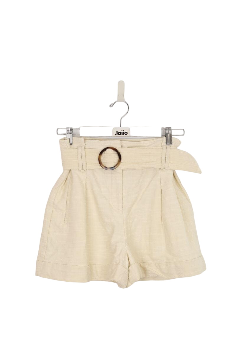 Cotton mini shorts SEZANE - Seconde main Beige