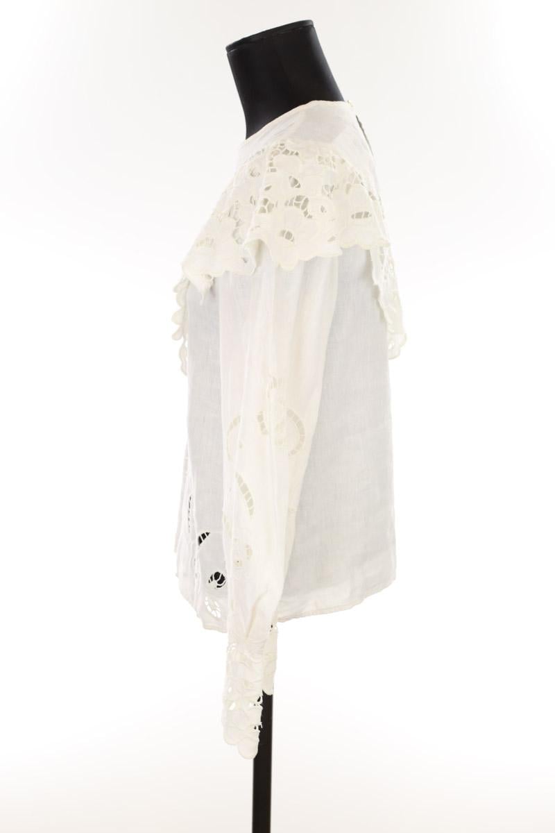Cotton blouse ISABEL MARANT - Seconde Main White