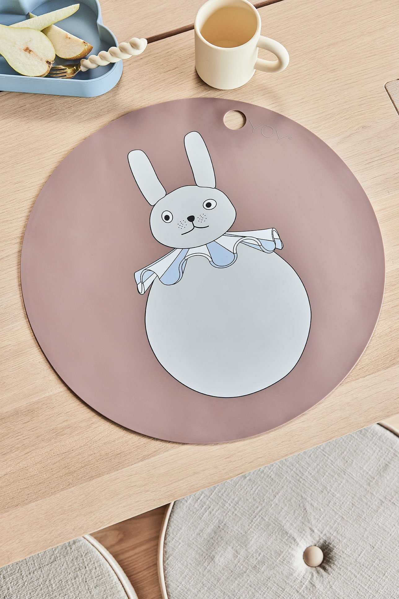 Silicone placemat OYOY LIVING DESIGN Pink