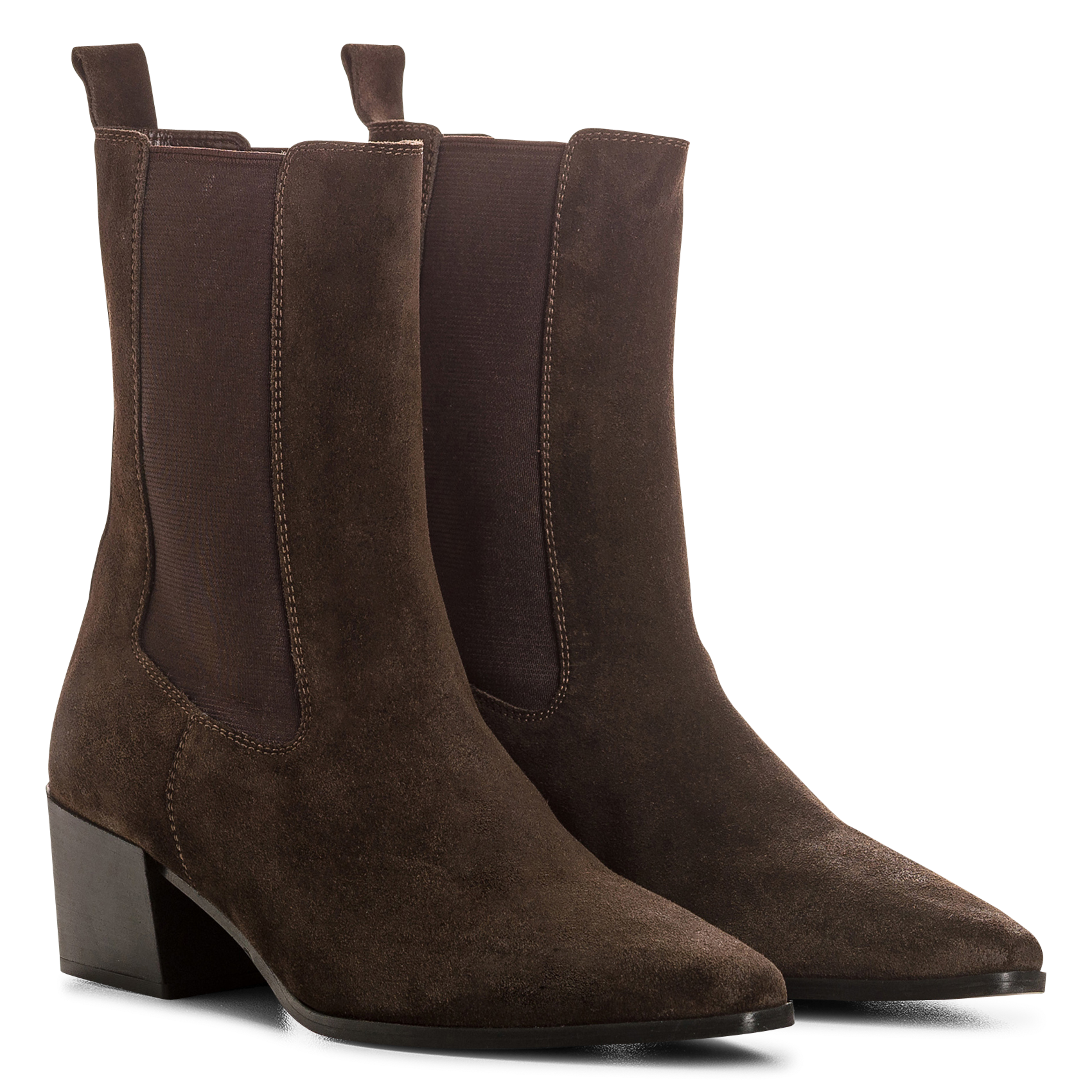 Laarzen van corduroy REQINS Bruin