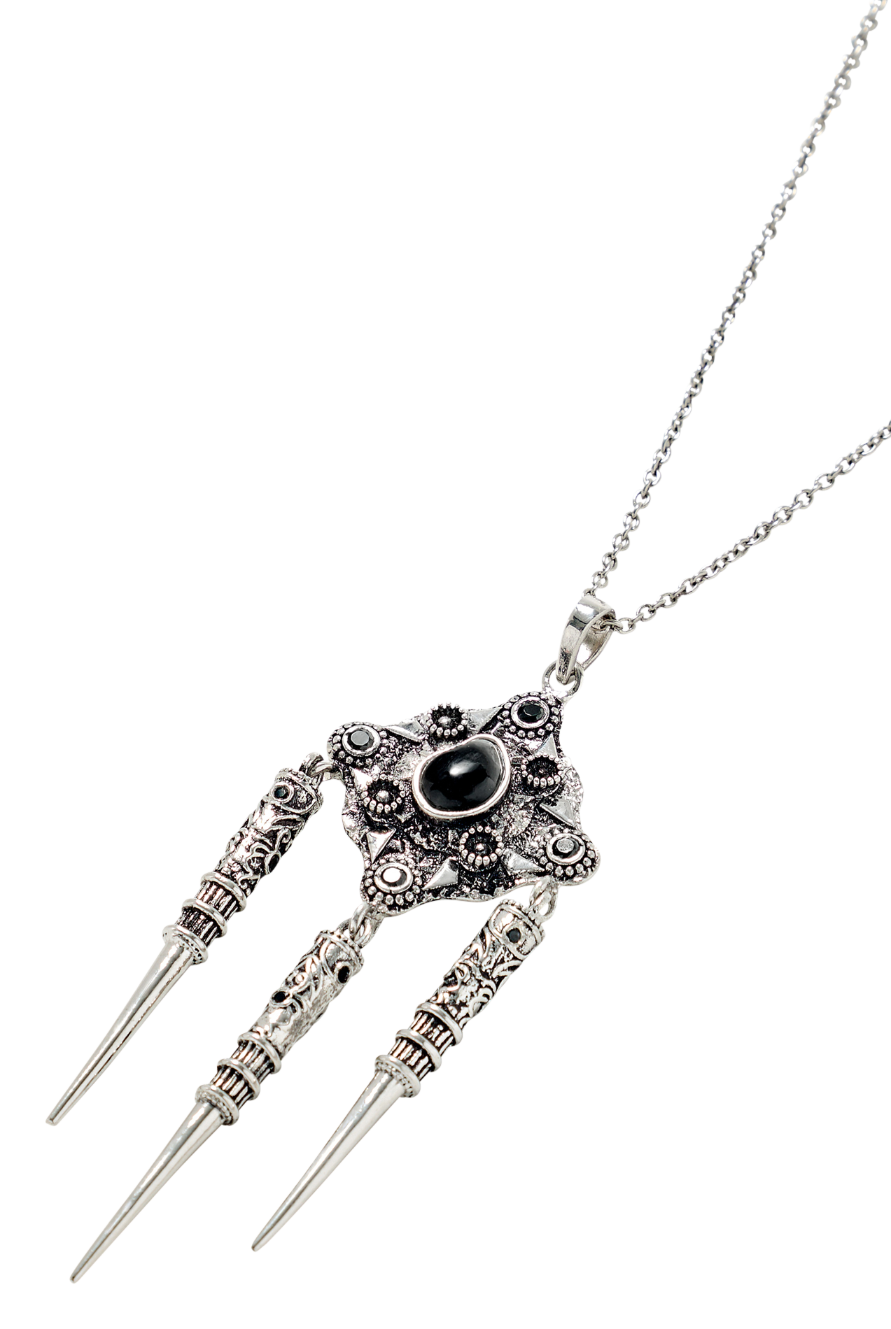 Collier long BA&SH Argent