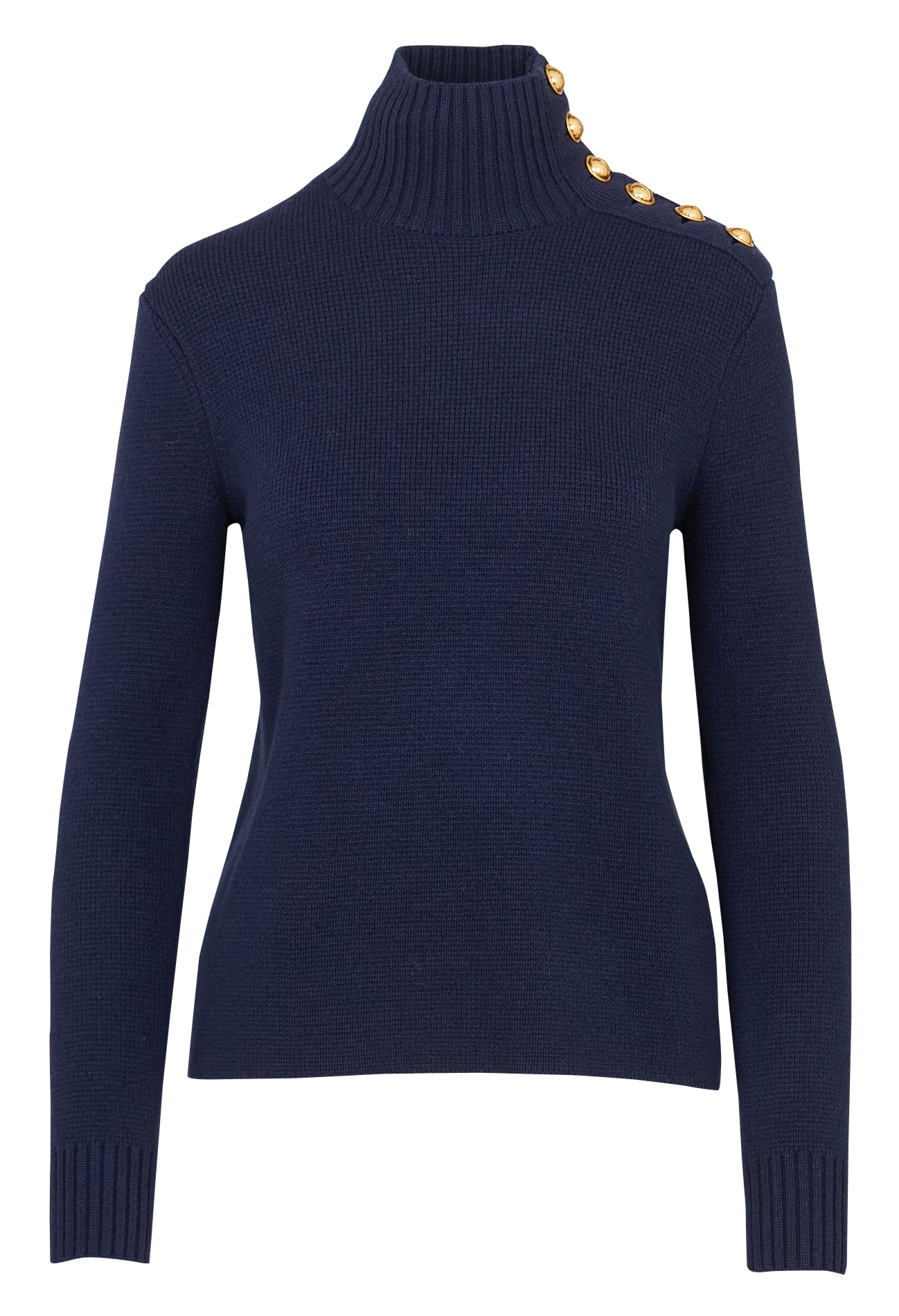 Gerade geschnittener Wollpullover LAURENCE BRAS Blau