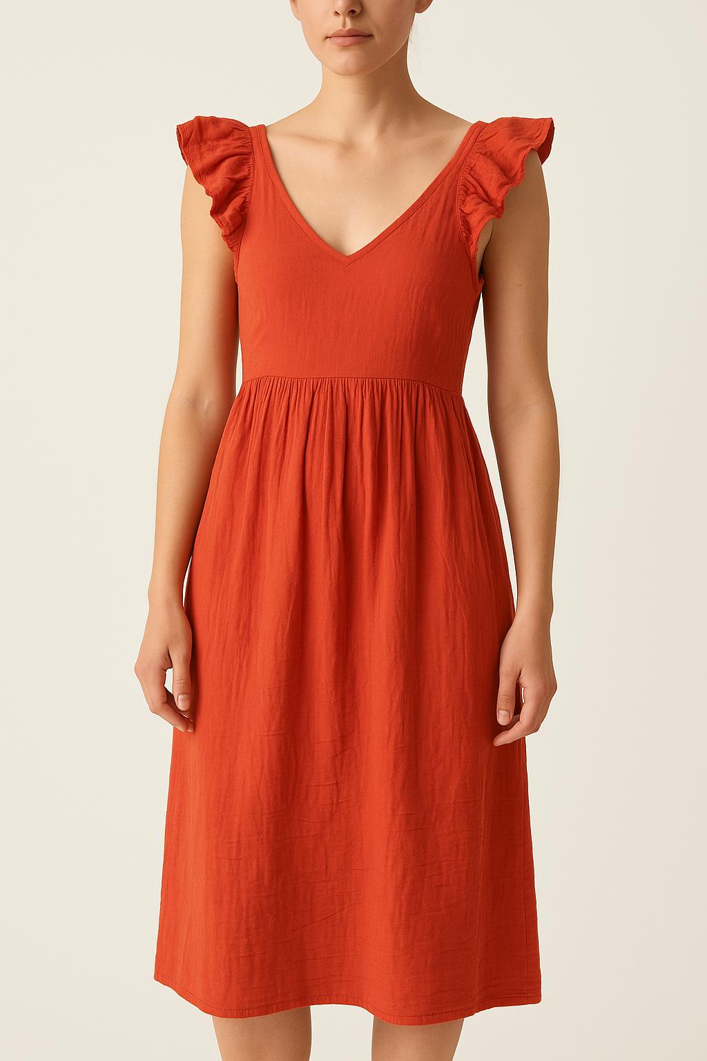 Long dress MAISON STELLA & SUZIE - Seconde main Orange