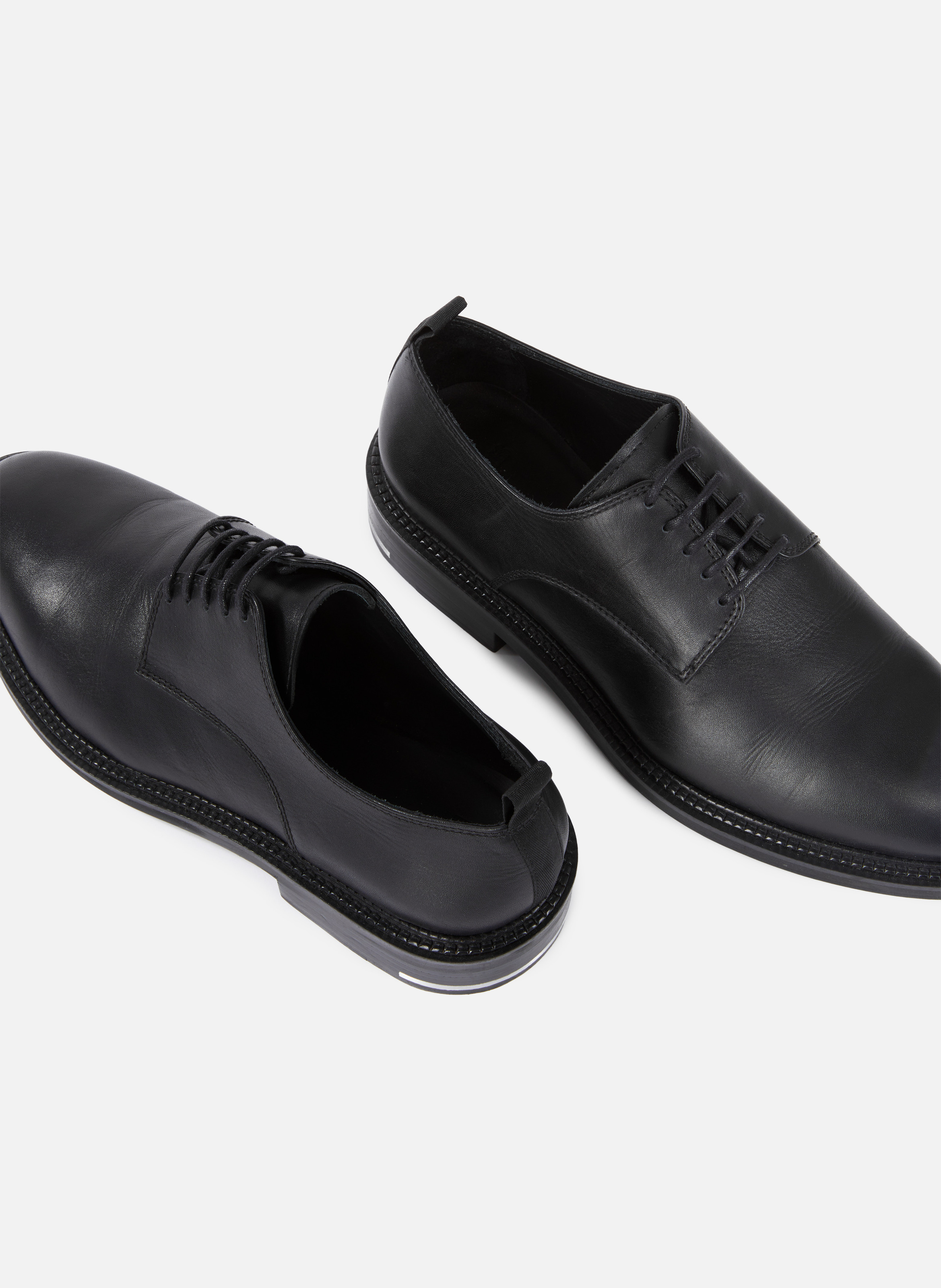 Leather lace-up shoes THE KOOPLES Black