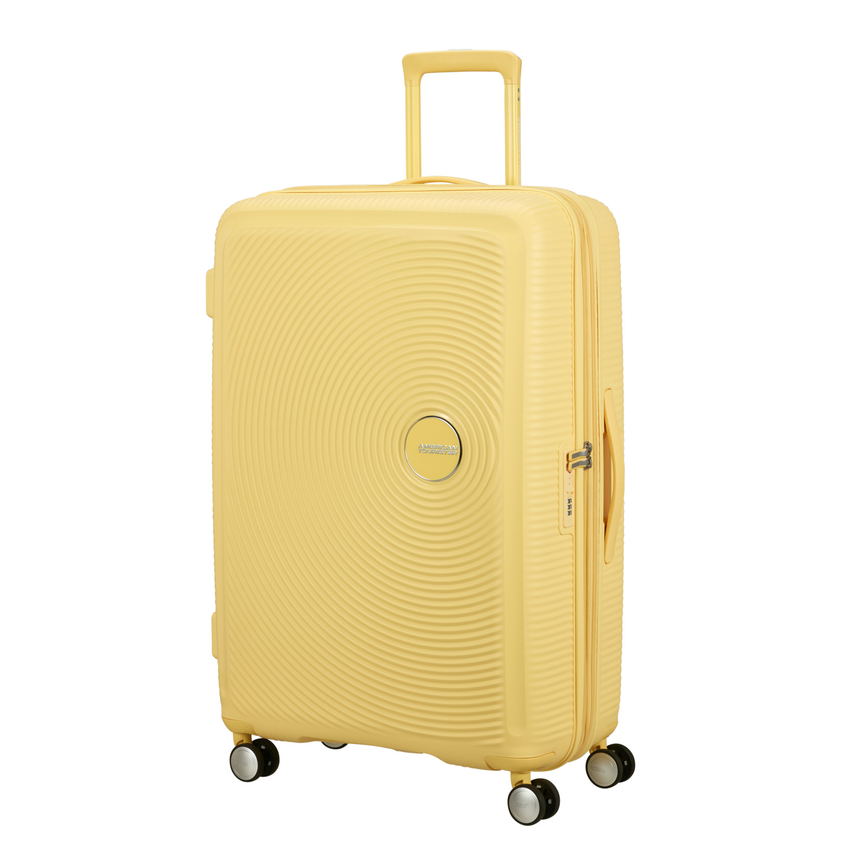 Soundbox suitcase 4 wheels size L  Pastel yellow
