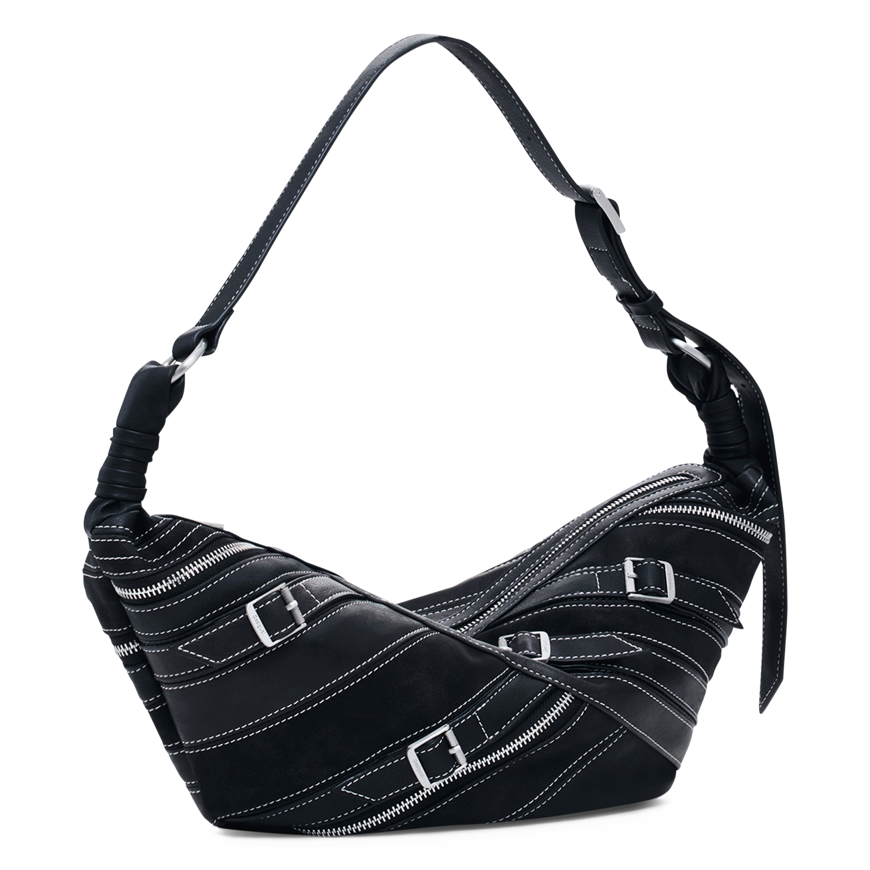 Sac à main effet cuir DESIGUAL Noir